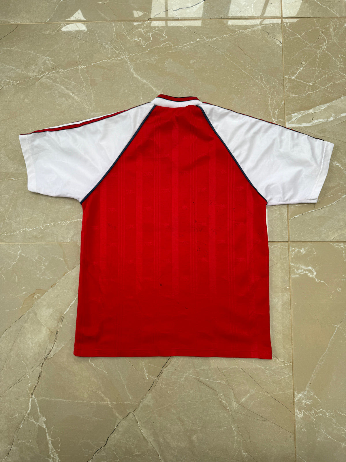 Arsenal 1988/90 Adidas 'Signed' Home Shirt - S