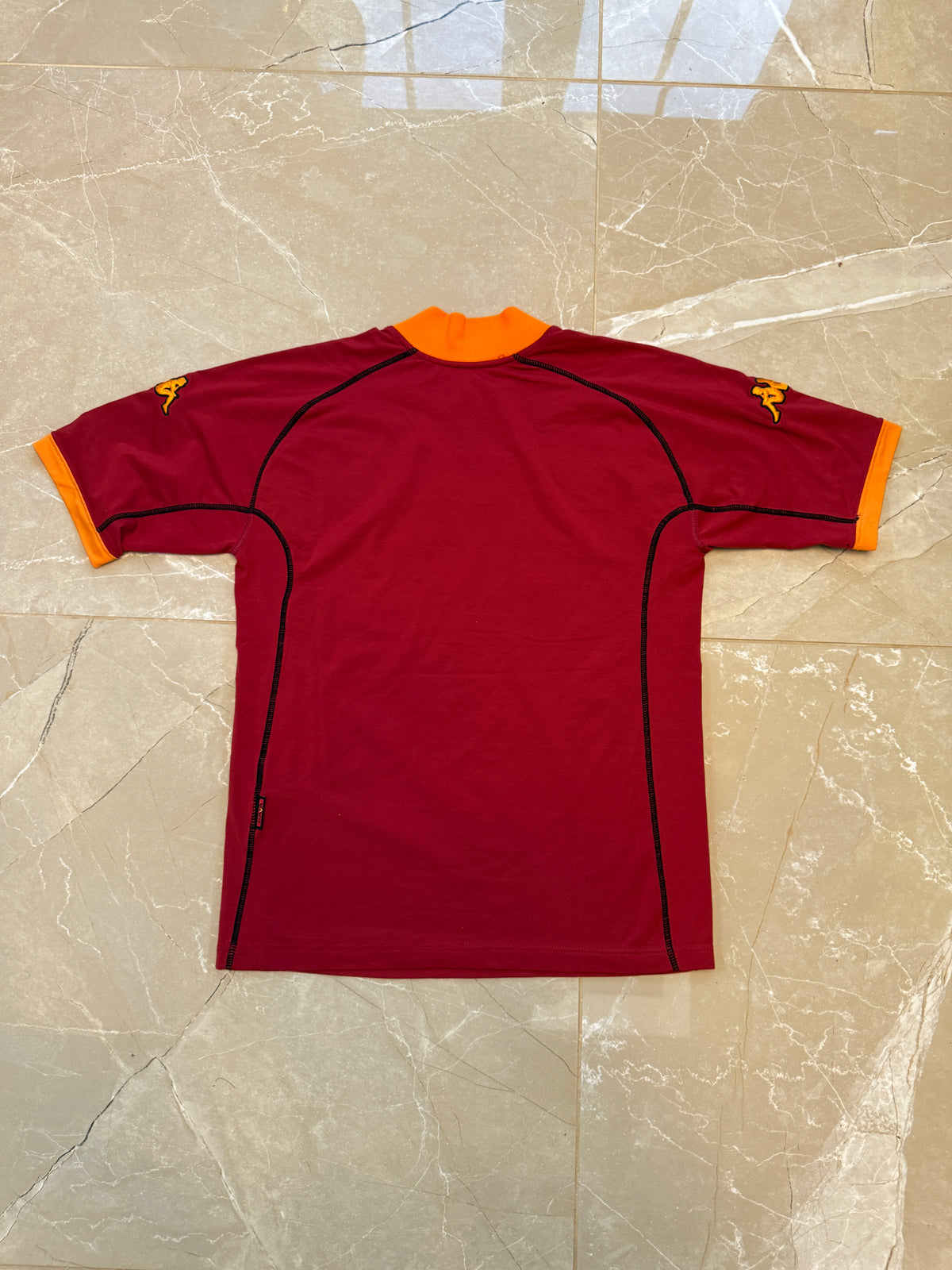 Roma 2001/02 Kappa Home Shirt - M