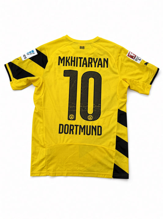Borussia Dortmund 2014/15 Puma Home Shirt (Mhkitaryan #10) - S