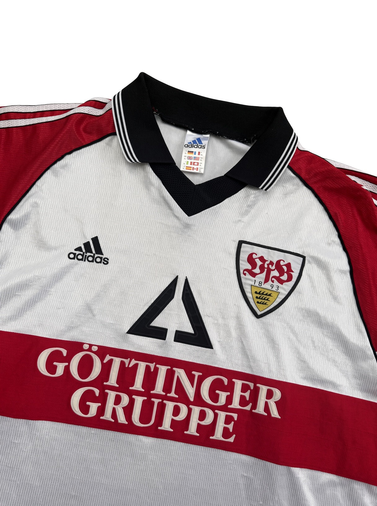 VfB Stuttgart 1998/99 Adidas Home Shirt (XL)