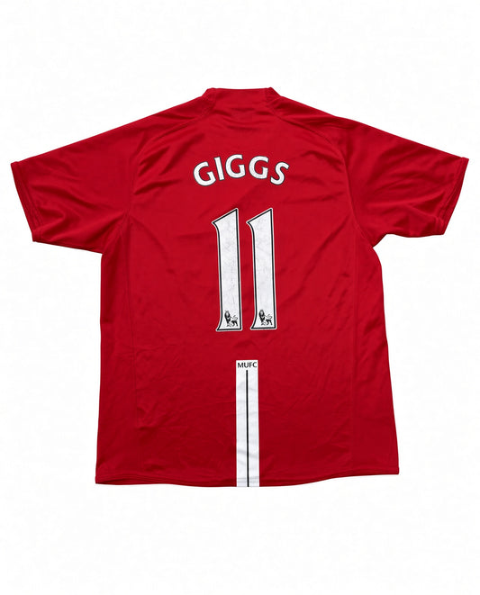 Manchester United 2007/09 Nike Home Shirt (Giggs #11) - M