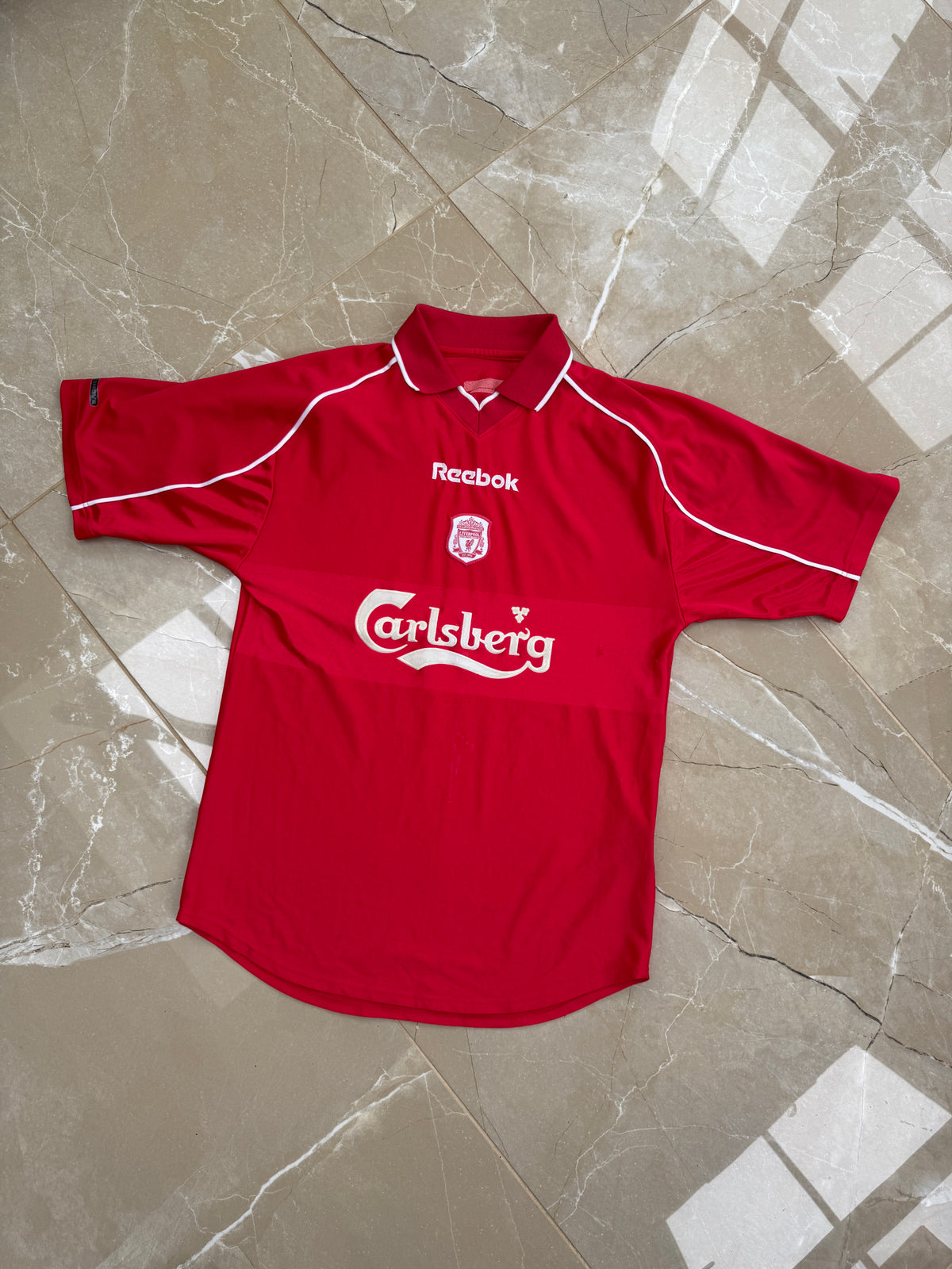 Liverpool 2000/02 Reebok Home Shirt - S
