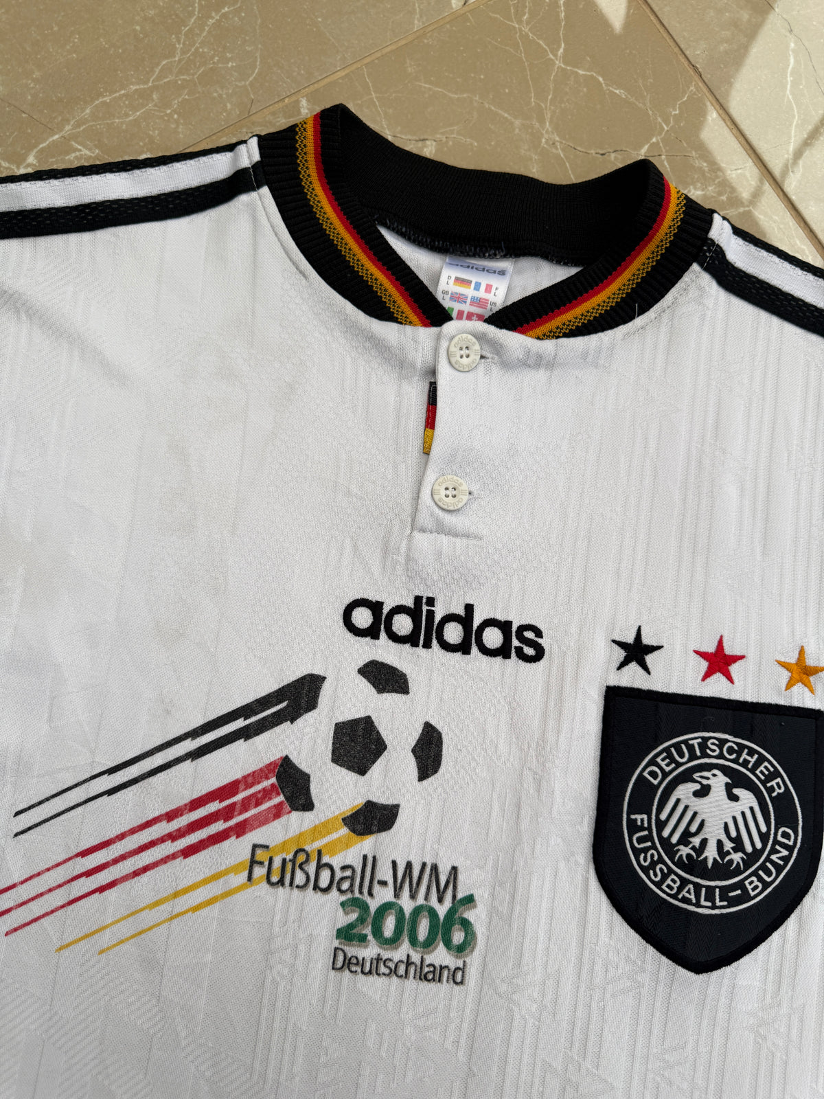 Germany 1996 Adidas Home Shirt - L