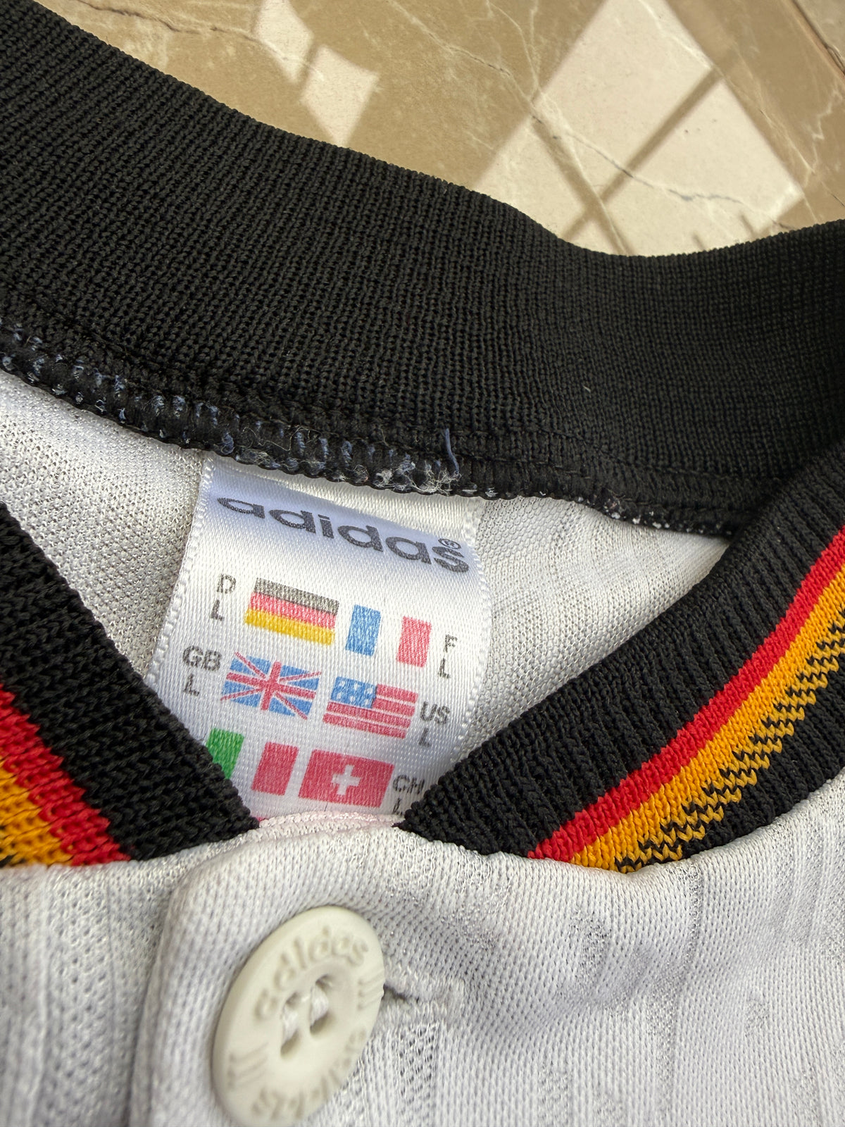 Germany 1996 Adidas Home Shirt - L