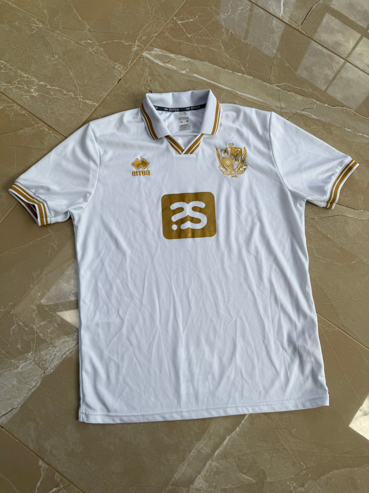 Port Vale 2021/23 Errea Home Shirt - XL