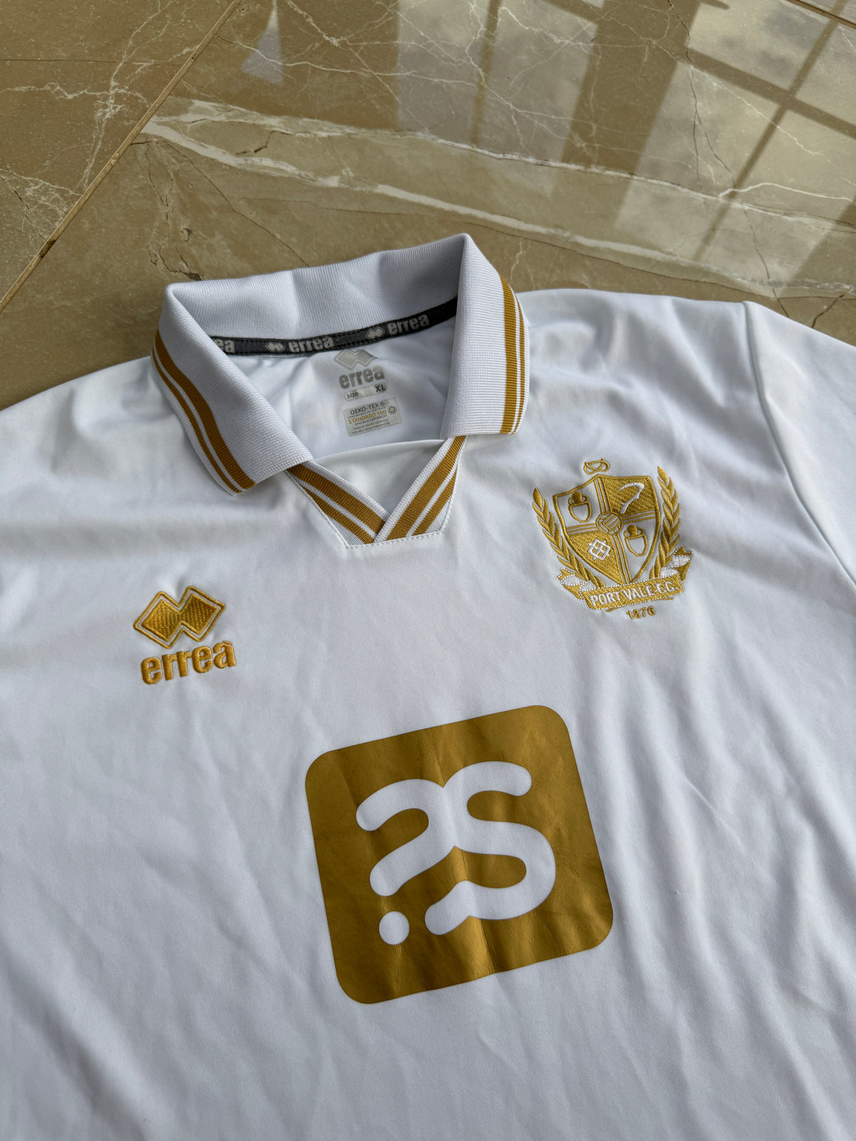 Port Vale 2021/23 Errea Home Shirt - XL