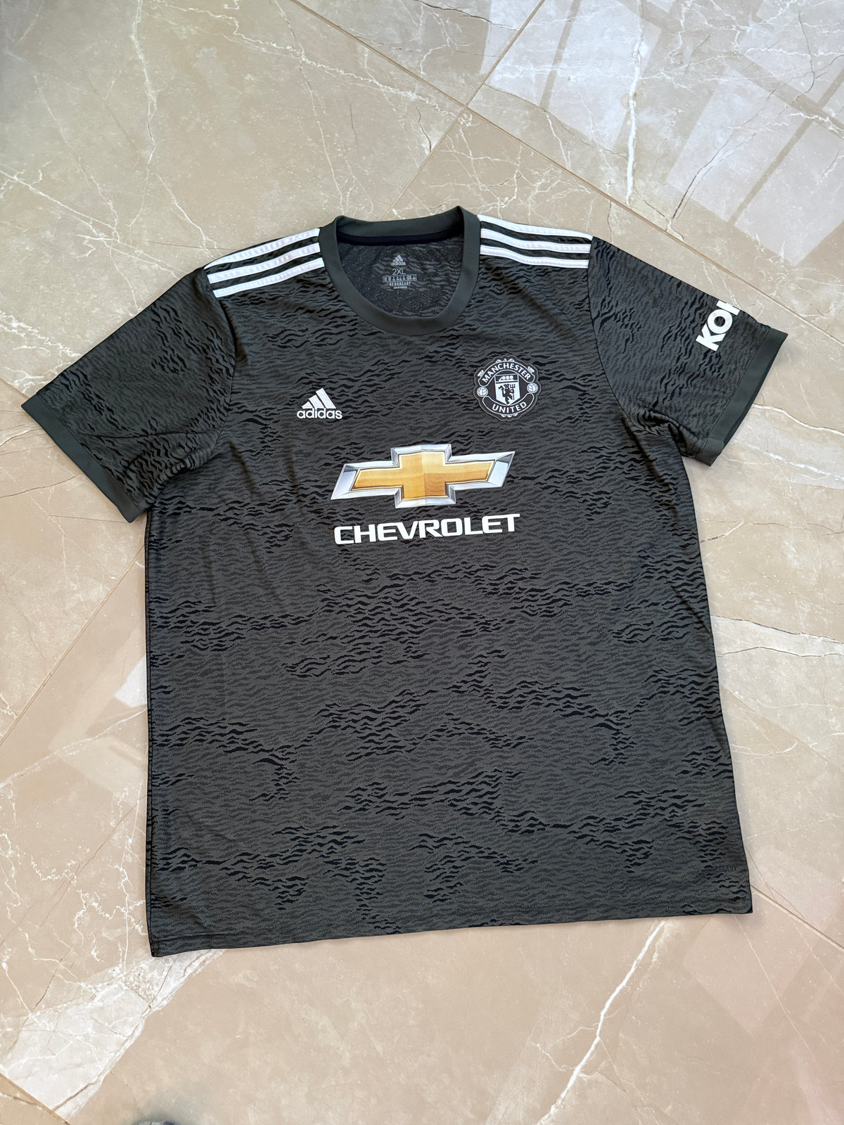 Manchester United 2020/21 Adidas Away Shirt. - XXL