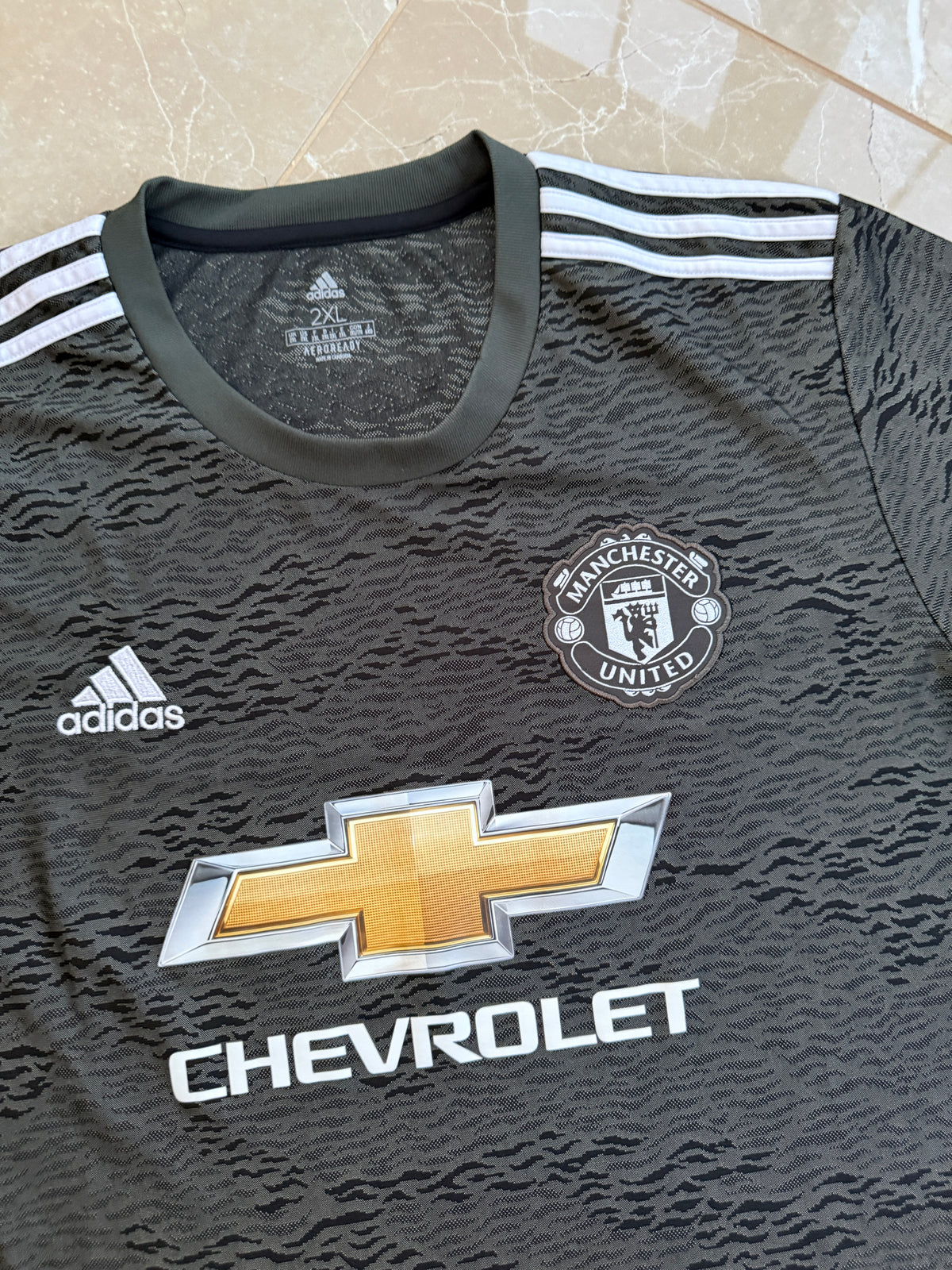 Manchester United 2020/21 Adidas Away Shirt. - XXL