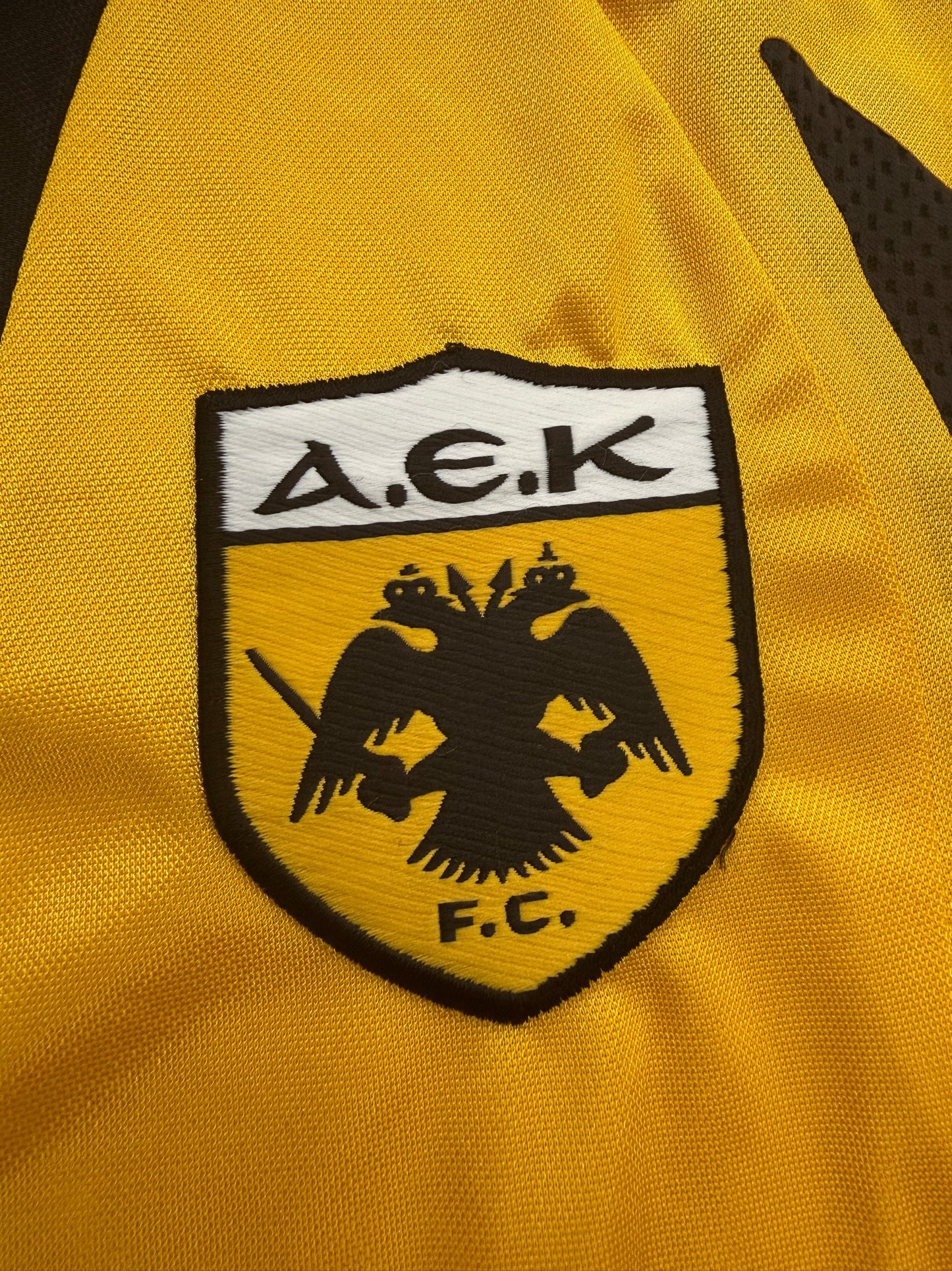 AEK Athens 2007/08 Puma Home Shirt - (S)