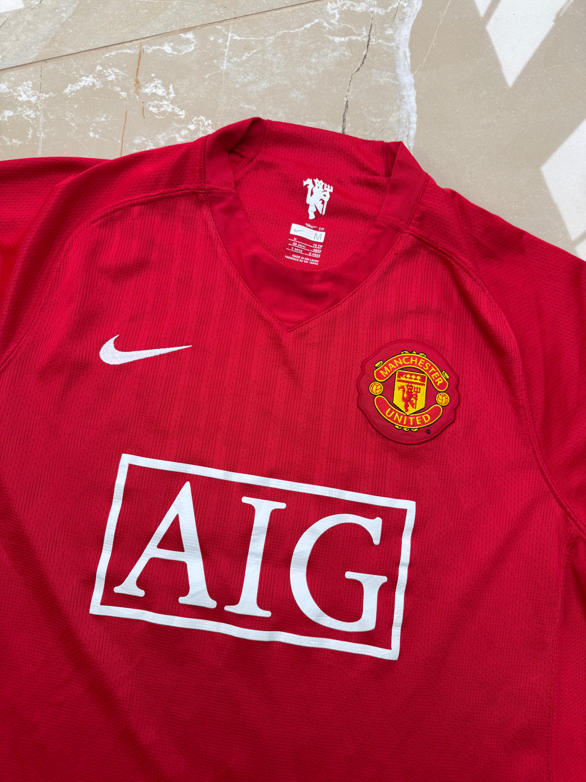 Manchester United 2007/09 Nike Home Shirt (Giggs #11) - M