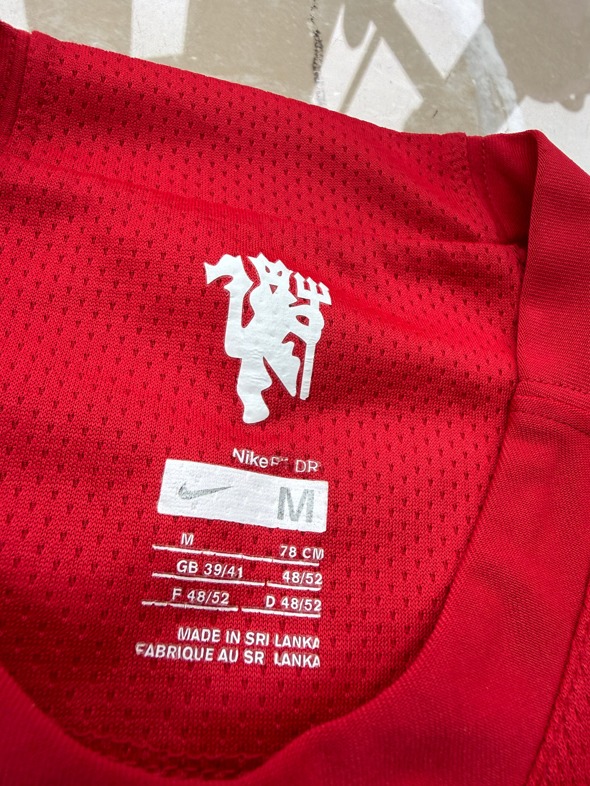 Manchester United 2007/09 Nike Home Shirt (Giggs #11) - M