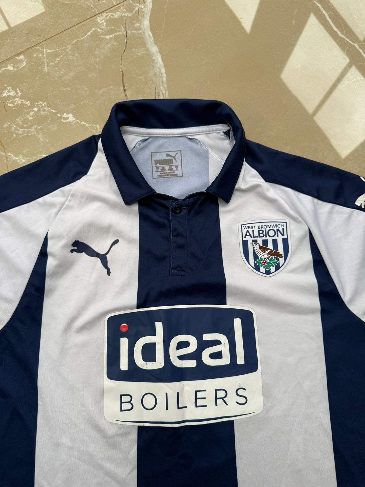 West Bromwich Albion 2018/19 Puma Home Shirt - M
