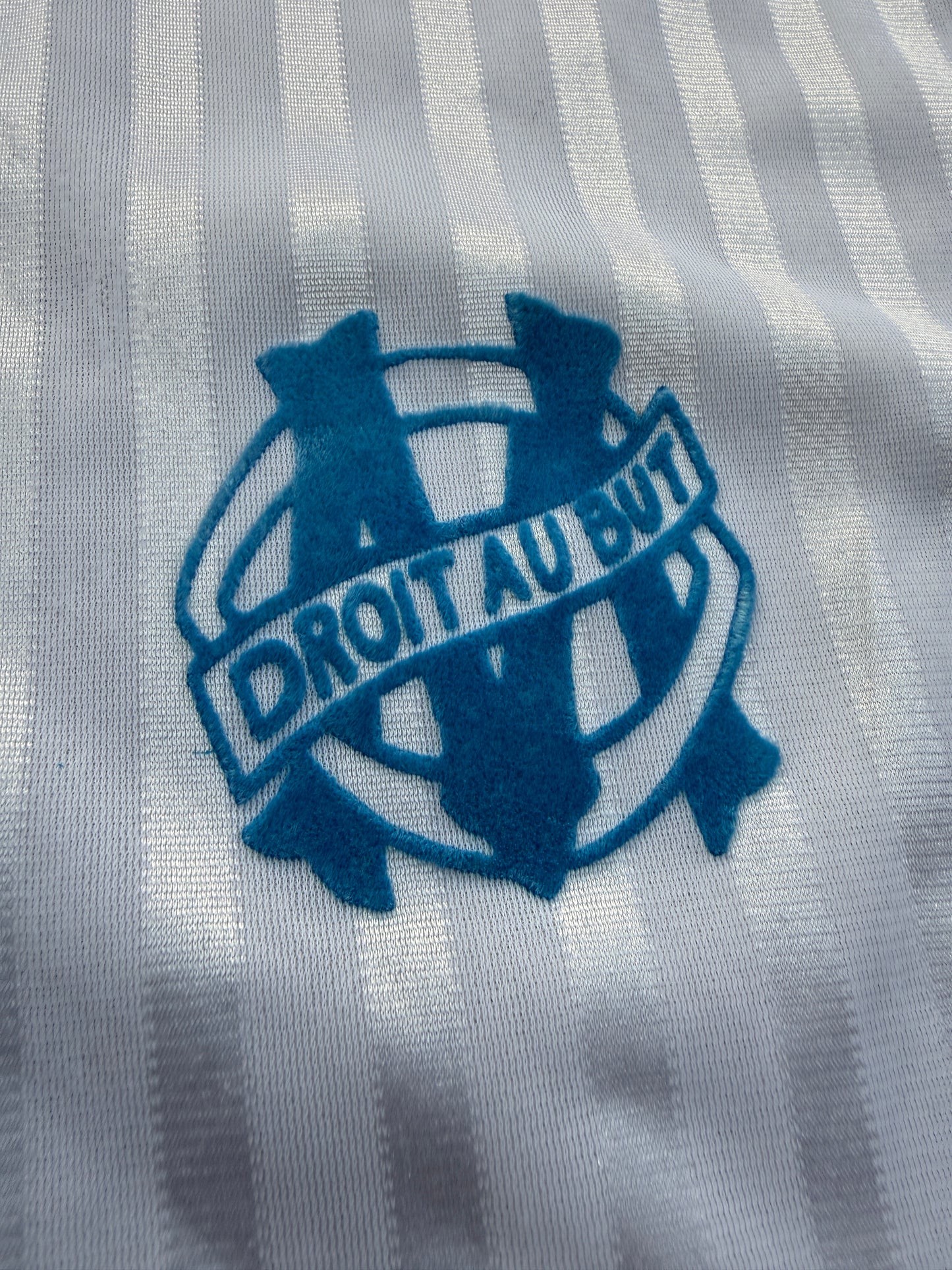 Olympique Marseille 1990/91 Adidas Home Shirt (L)