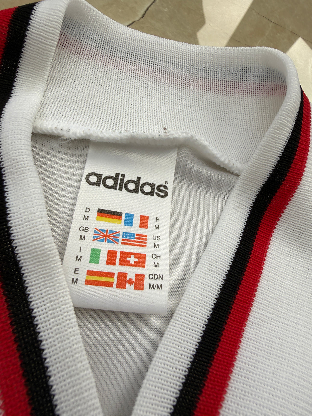 VfB Stuttgart 1993/95 Adidas Home Shirt - M