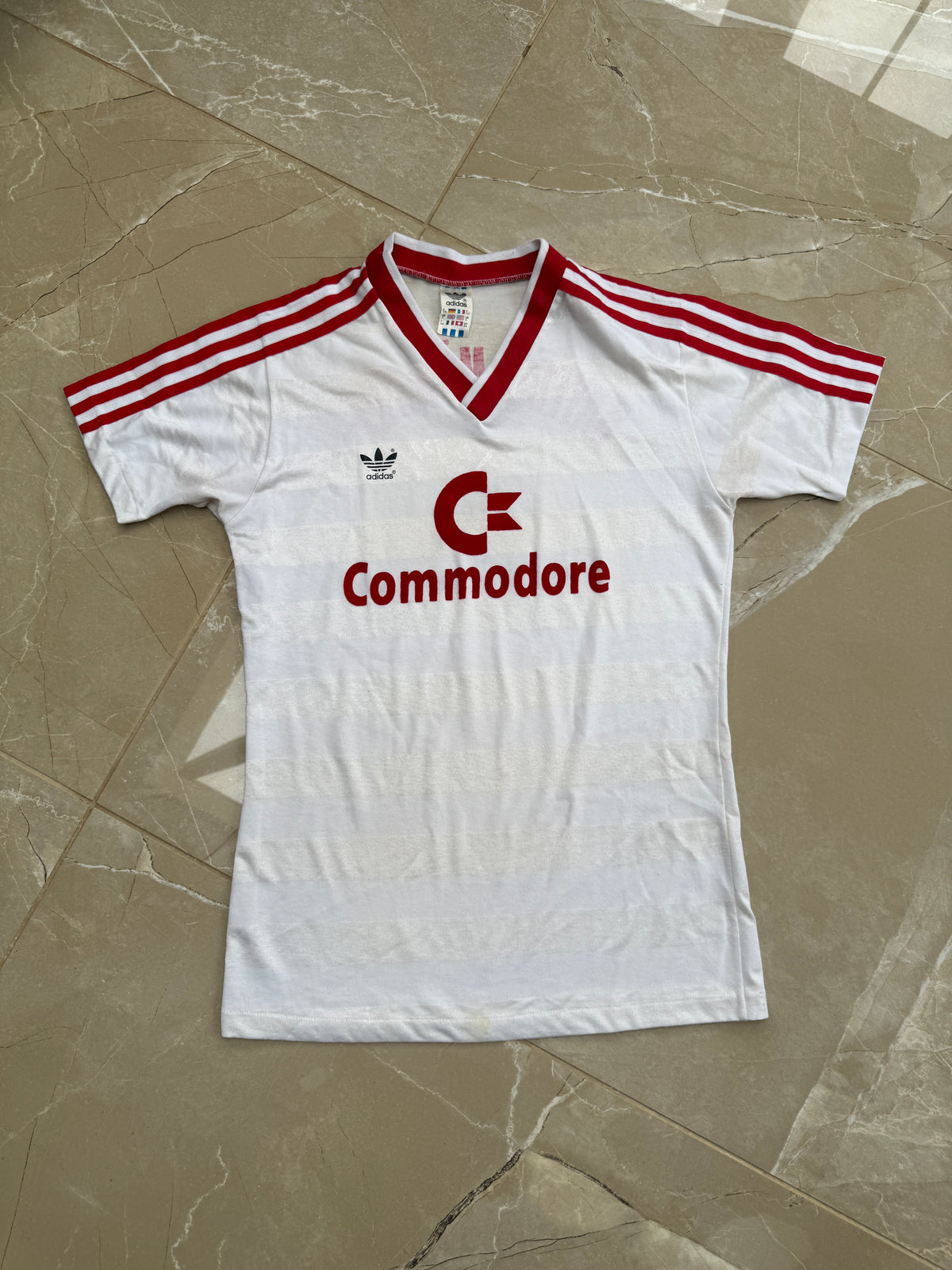 Bayern Munich 1984/89 Adidas Away Shirt - S