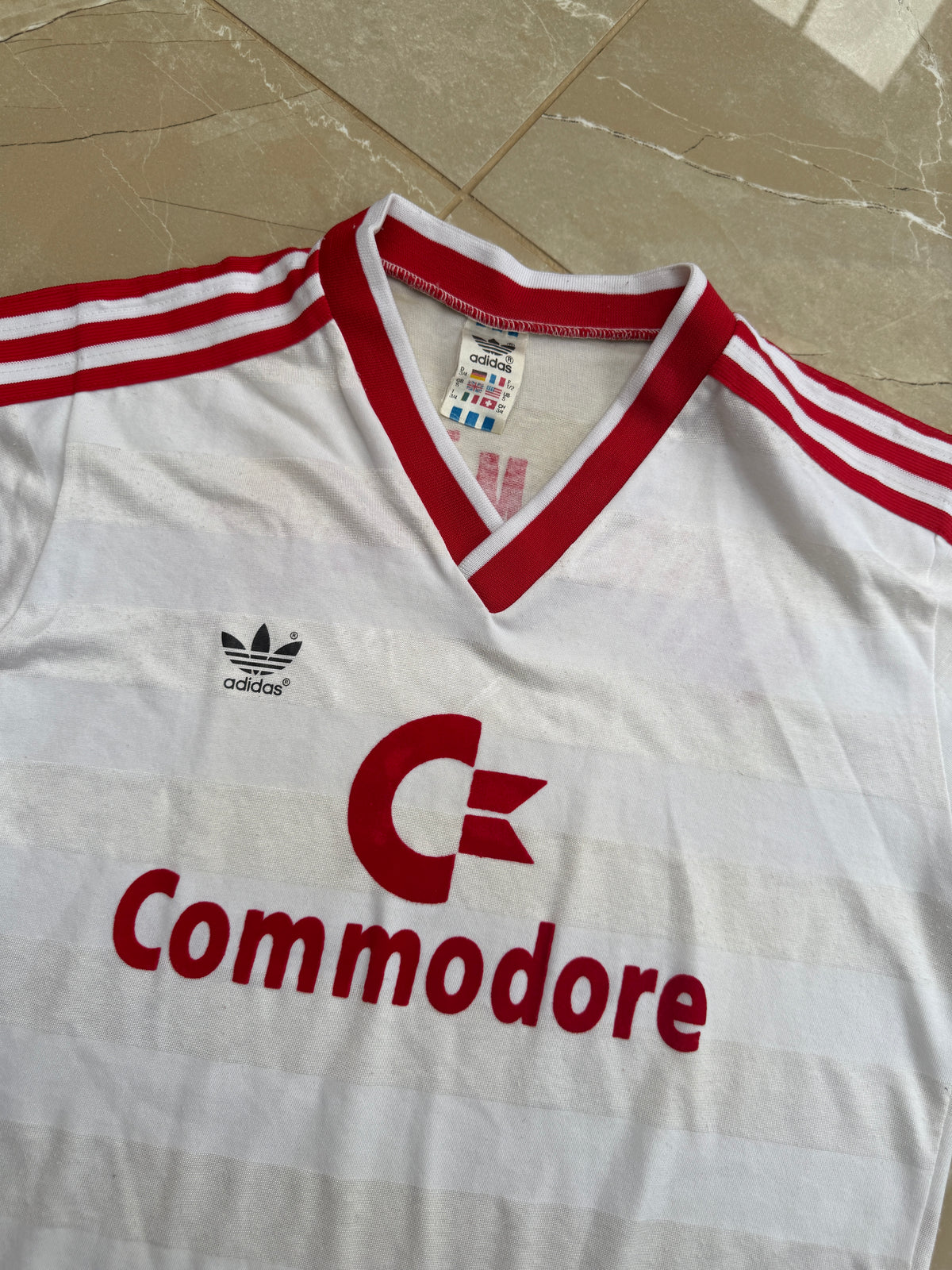 Bayern Munich 1984/89 Adidas Away Shirt - S