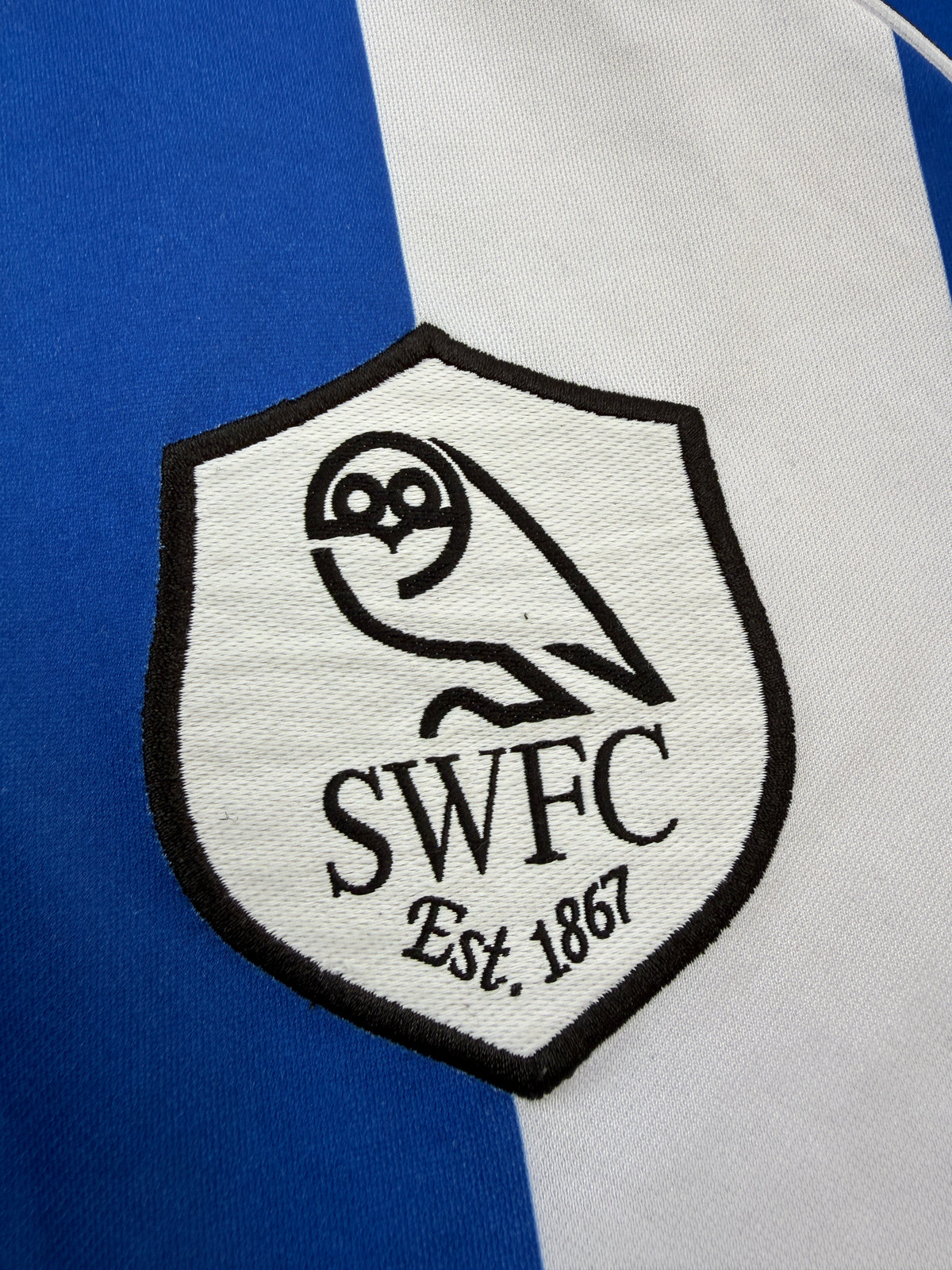 Sheffield Wednesday 2007/09 Lotto Home Shirt - M (Jeffers #9)