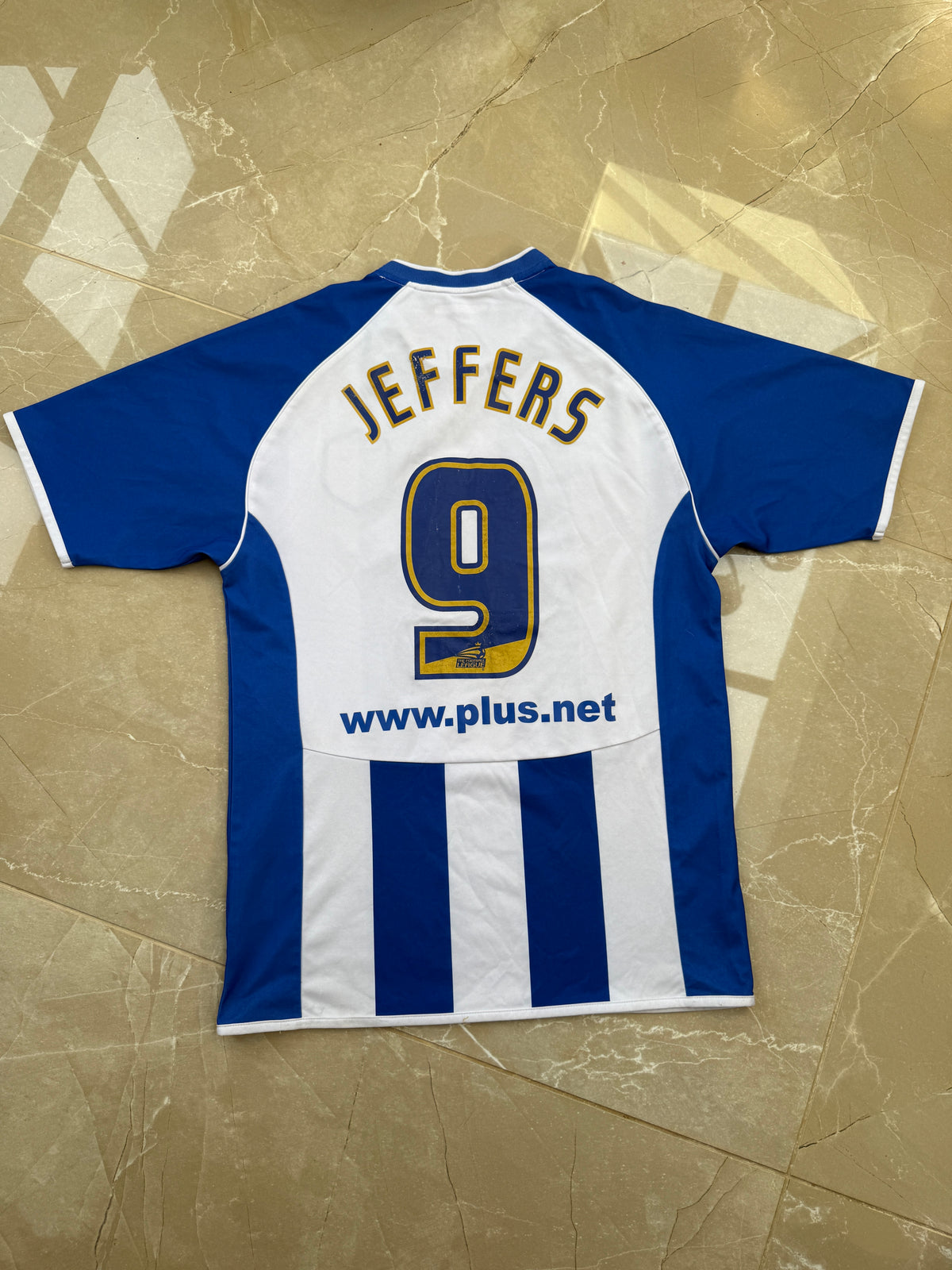 Sheffield Wednesday 2007/09 Lotto Home Shirt - M (Jeffers #9)