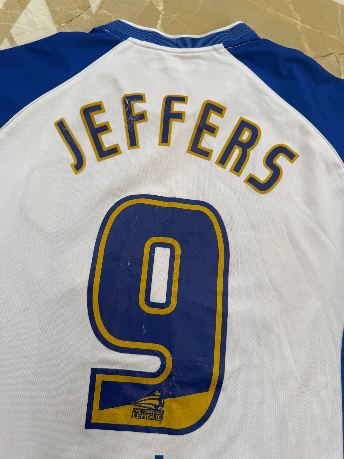 Sheffield Wednesday 2007/09 Lotto Home Shirt - M (Jeffers #9)