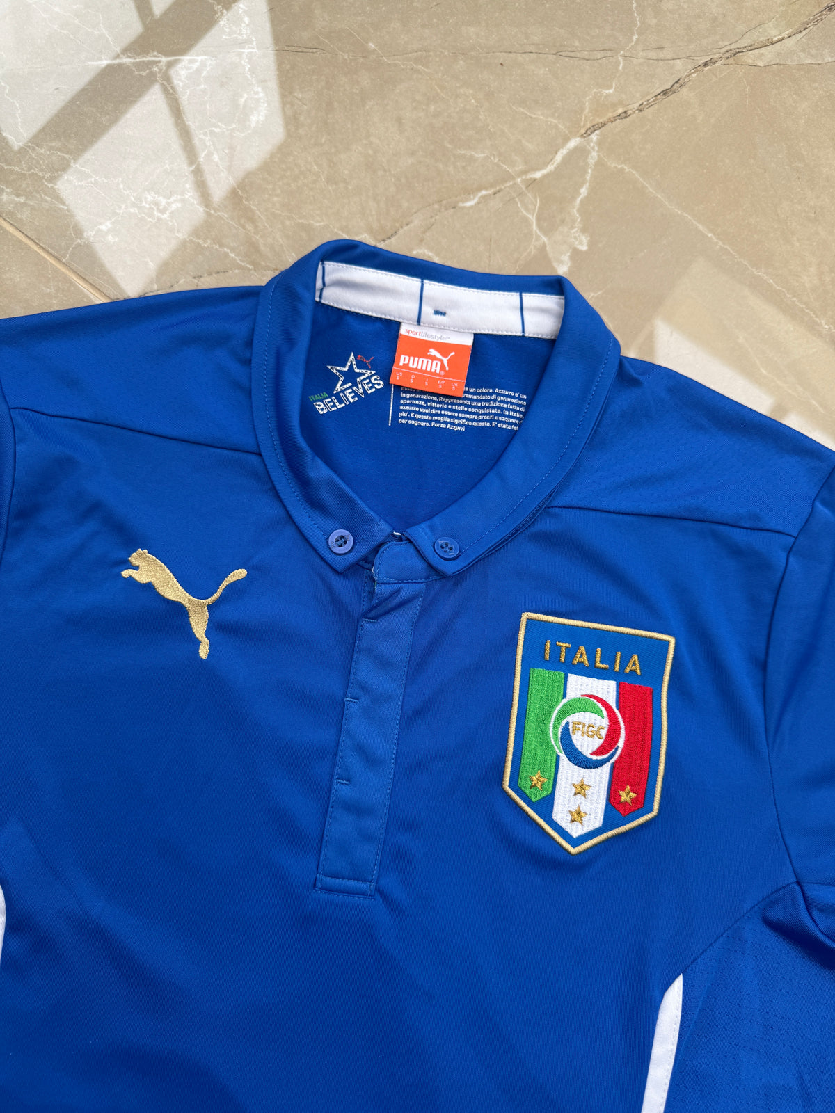 Italy 2014/15 Puma Home Shirt - S