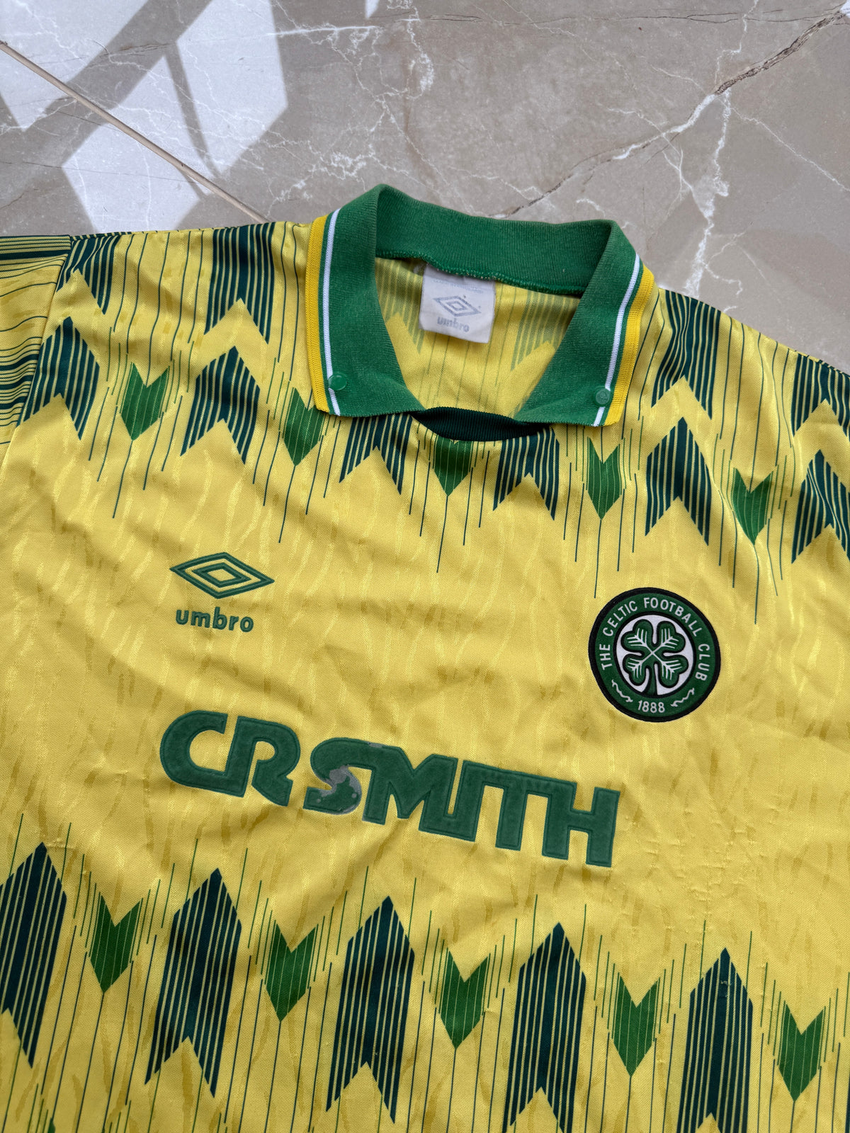 Celtic 1989/91 Umbro Third Shirt - L