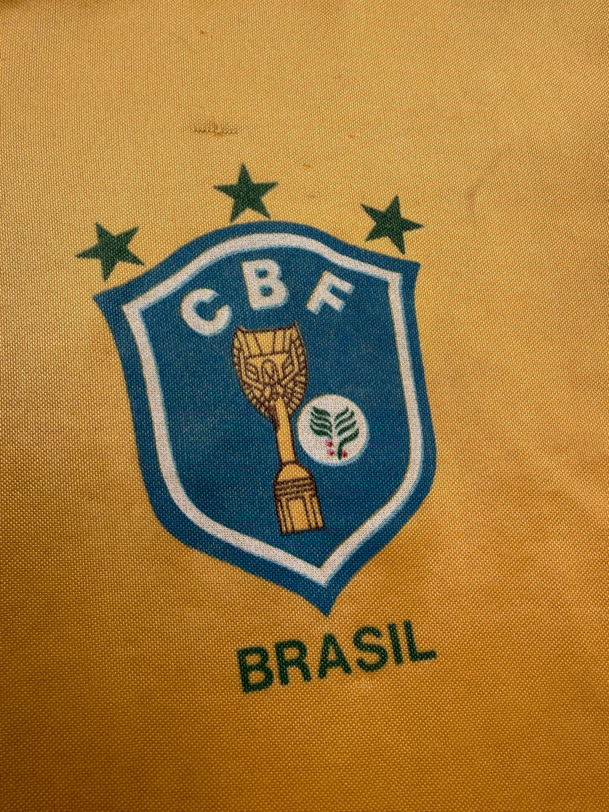 Brazil 1988/91 Topper Home Shirt - L
