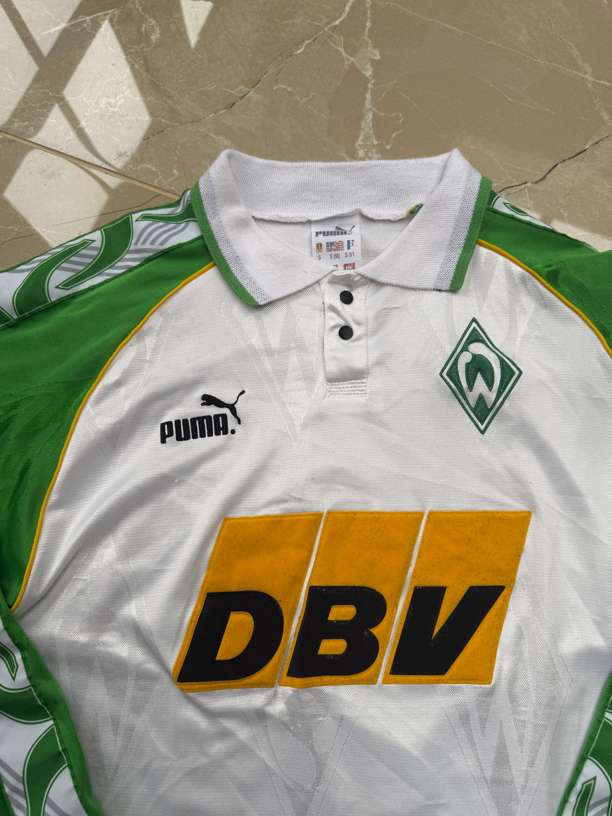 Werder Bremen 1995/96 Puma Home Shirt - S (#11)