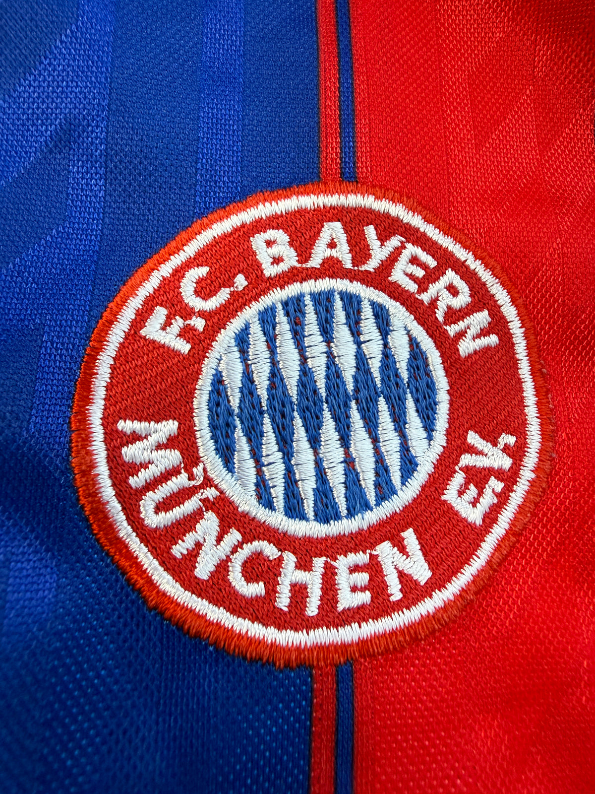 Bayern Munich 1995/96 Adidas Home Shirt - L (Klinsmann #18)