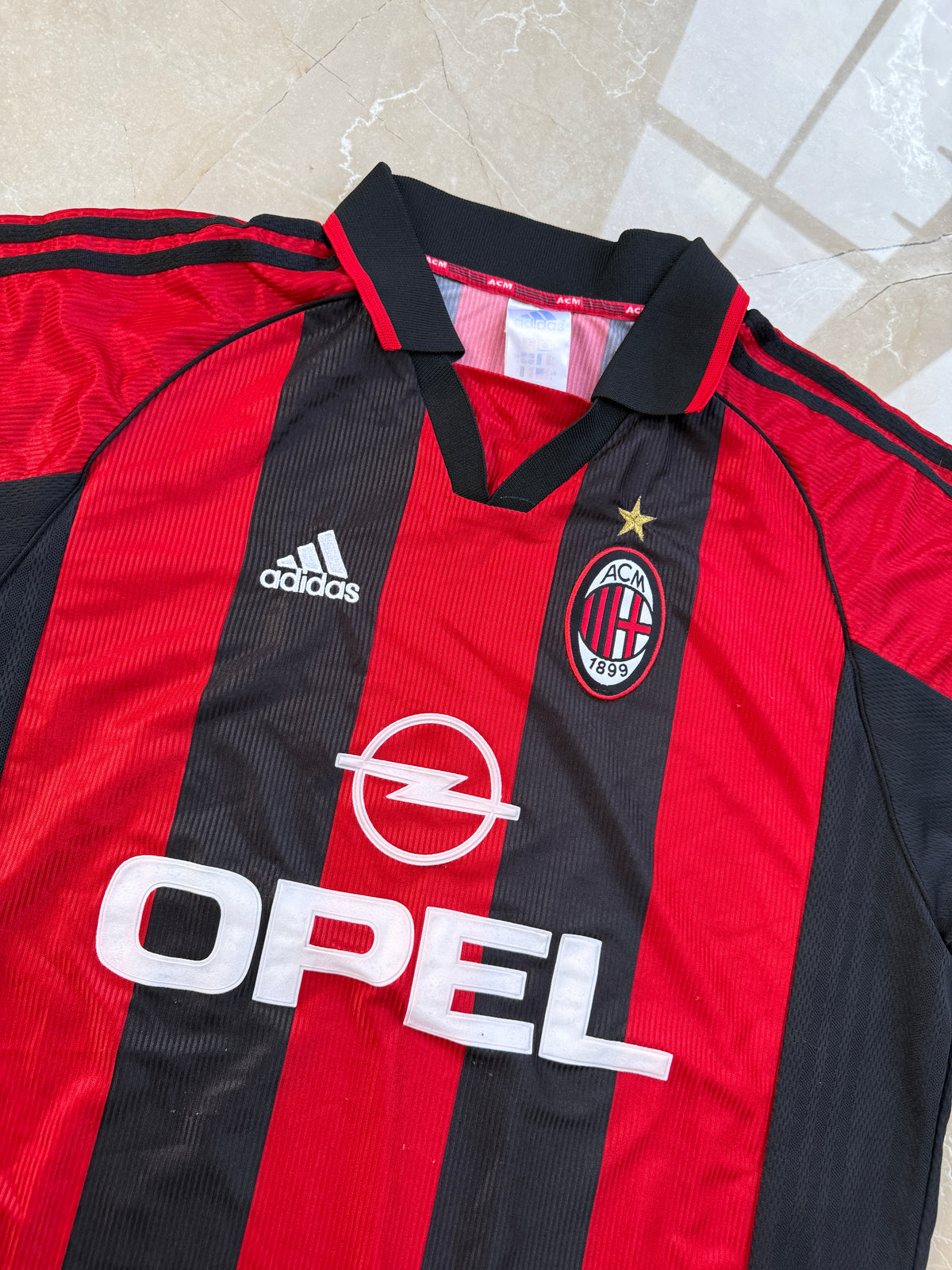 AC Milan 1998/99 Adidas Home Shirt - L