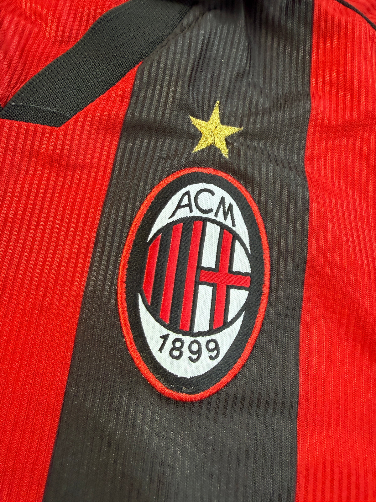 AC Milan 1998/99 Adidas Home Shirt - L