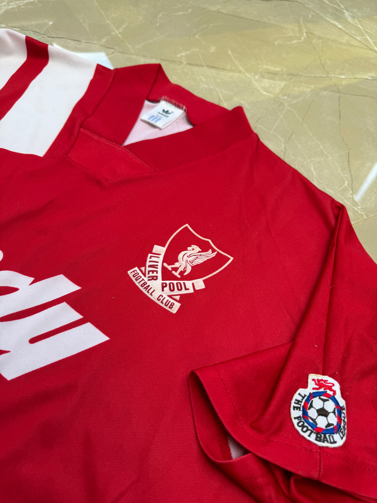 Liverpool 1991/93 Adidas Home Shirt - M