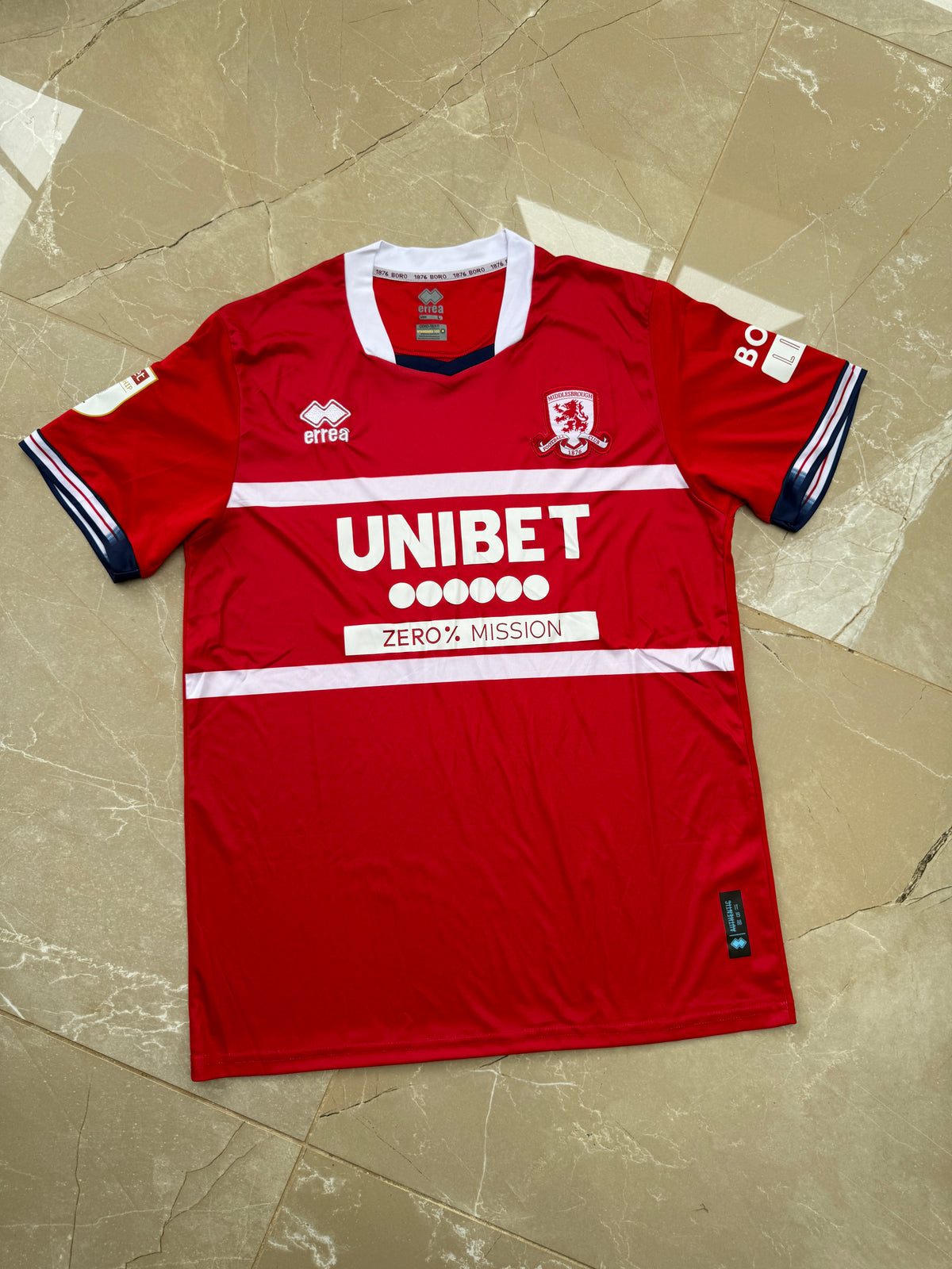 Middlesborough 2023/24 Errea Home Shirt - L