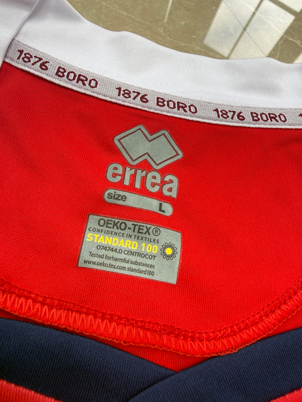 Middlesborough 2023/24 Errea Home Shirt - L