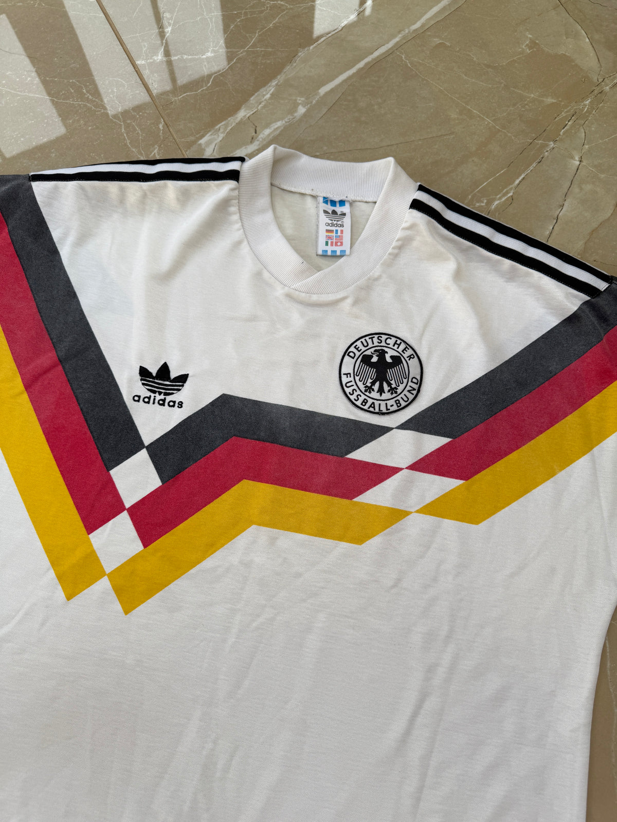 Germany 1988/91 Adidas Home Shirt - L