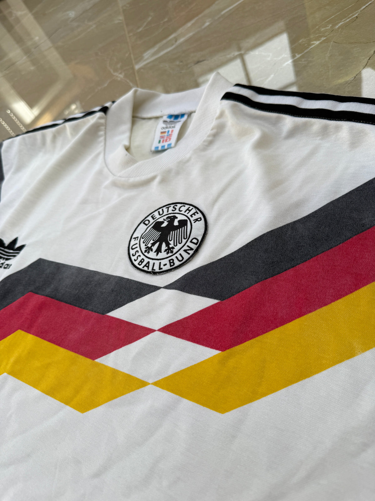 Germany 1988/91 Adidas Home Shirt - L