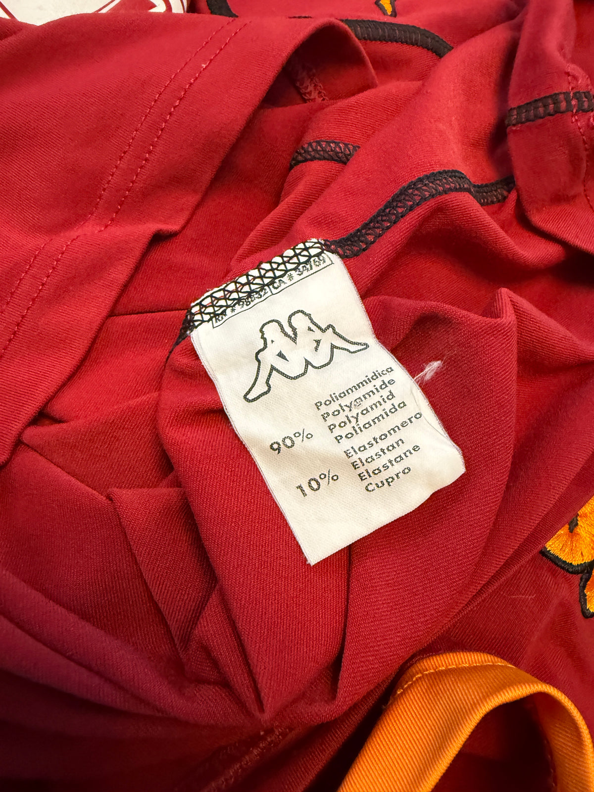 Roma 2001/02 Kappa Home Shirt - M