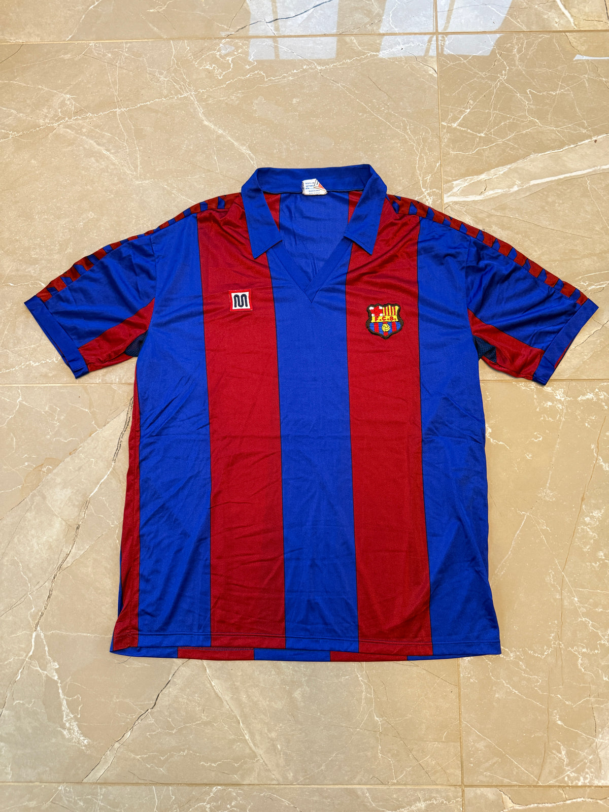 Barcelona 1984/89 Meyba Home Shirt - XL