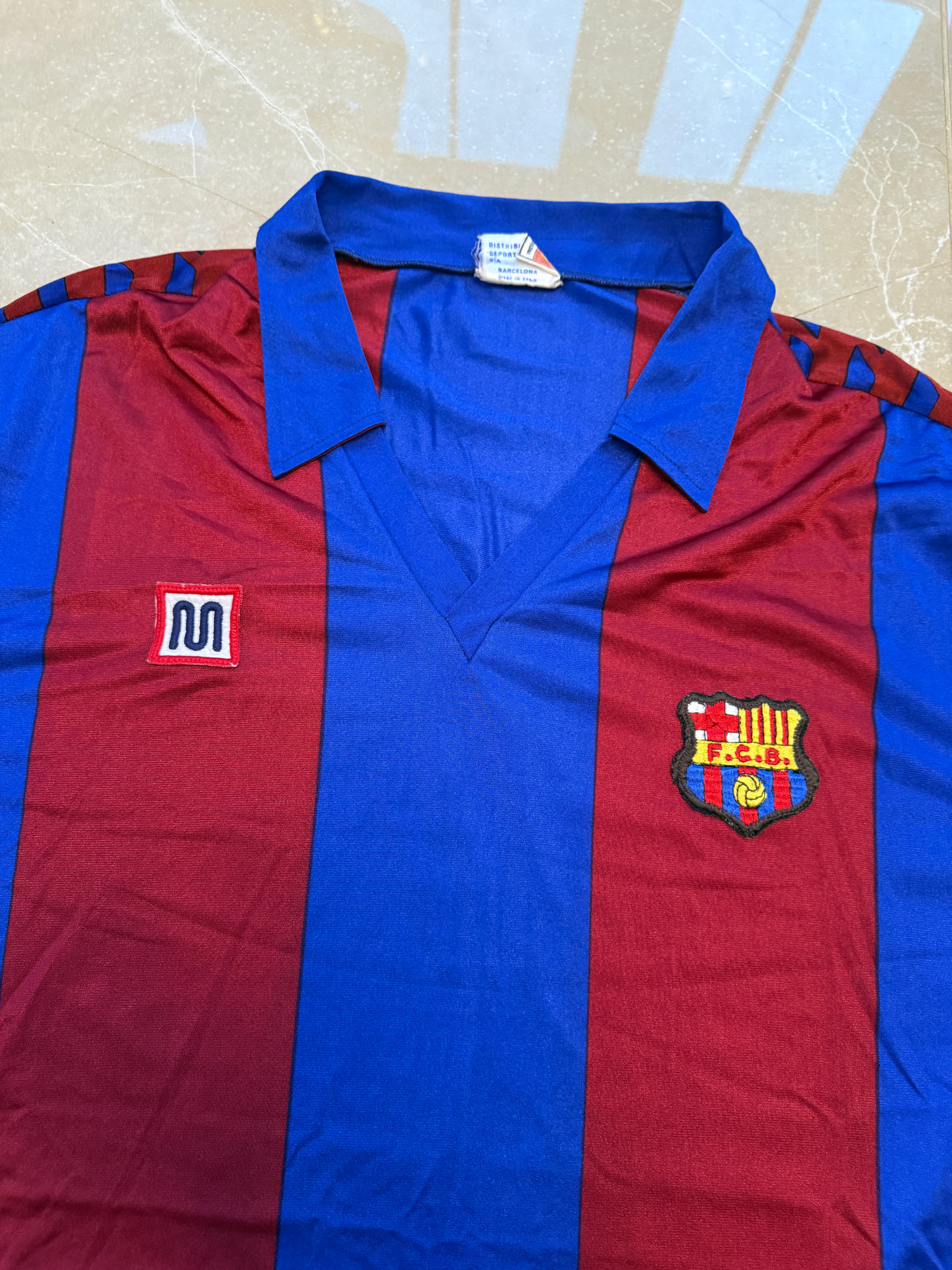 Barcelona 1984/89 Meyba Home Shirt - XL