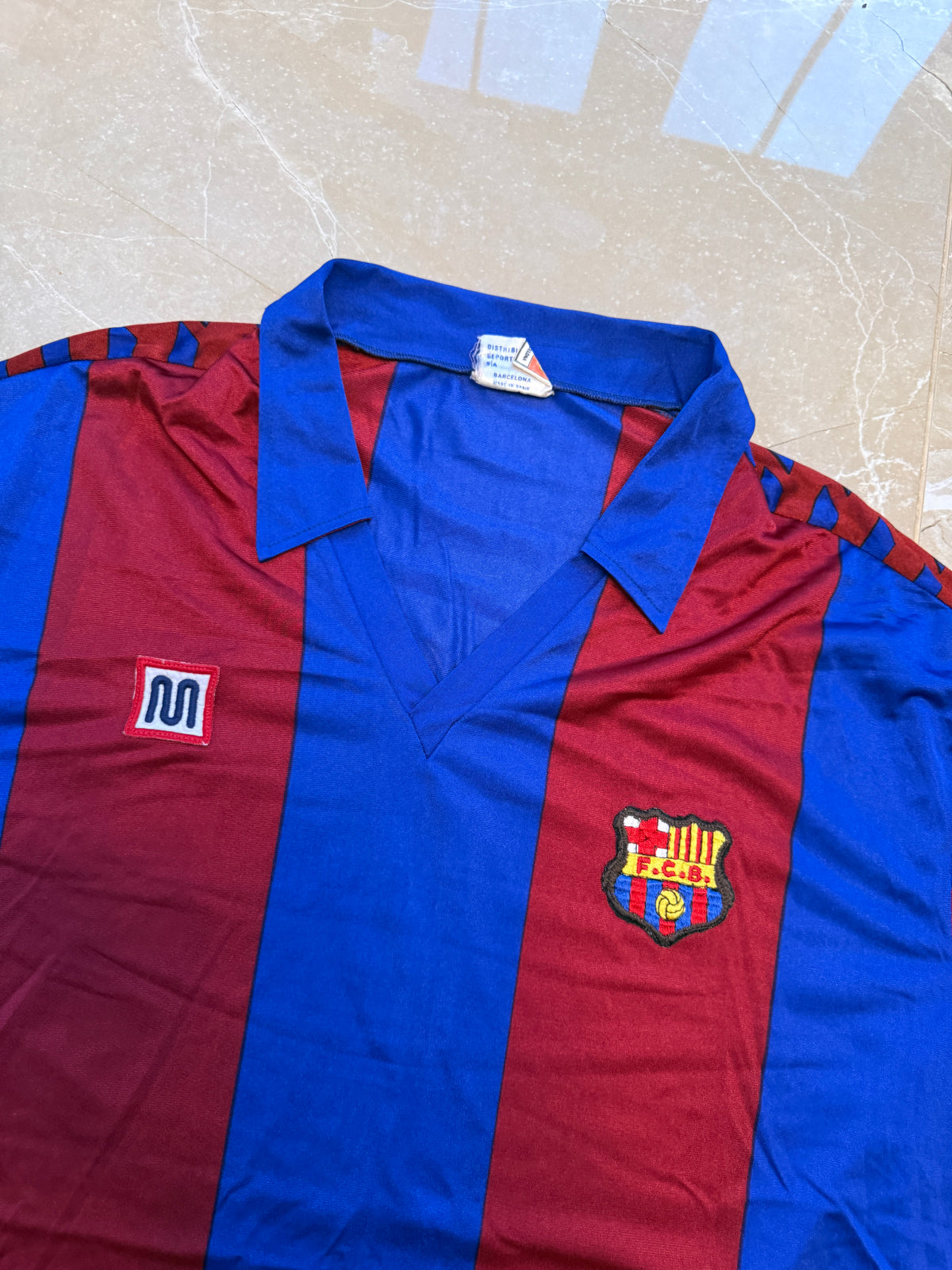 Barcelona 1984/89 Meyba Home Shirt - XL