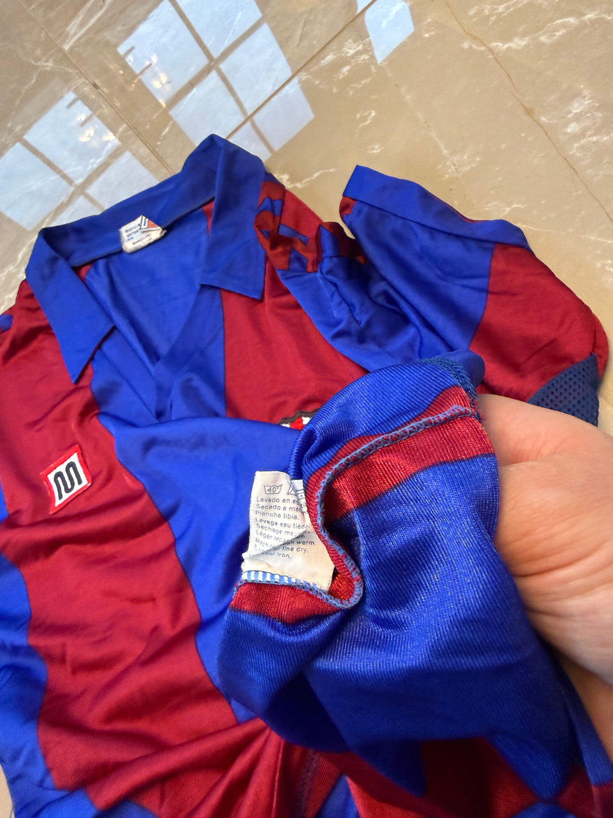 Barcelona 1984/89 Meyba Home Shirt - XL