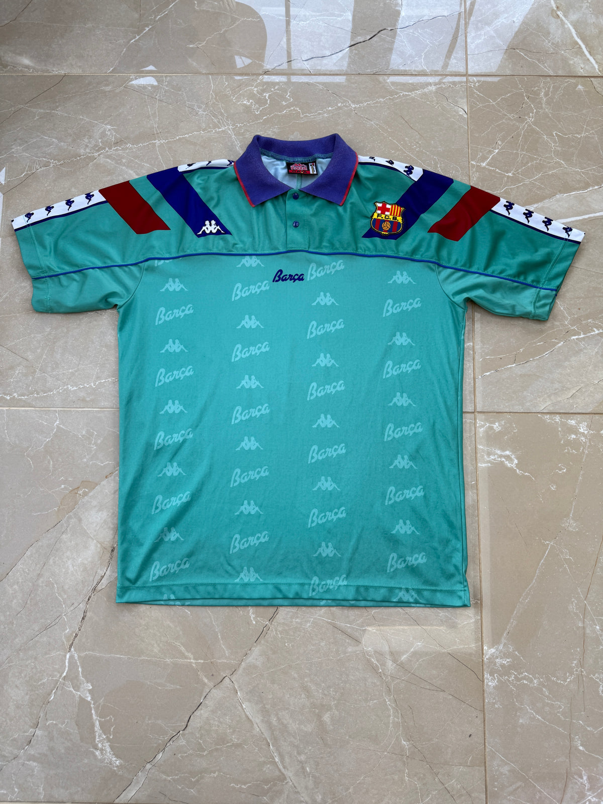 Barcelona 1992/95 Kappa Away Shirt - XL