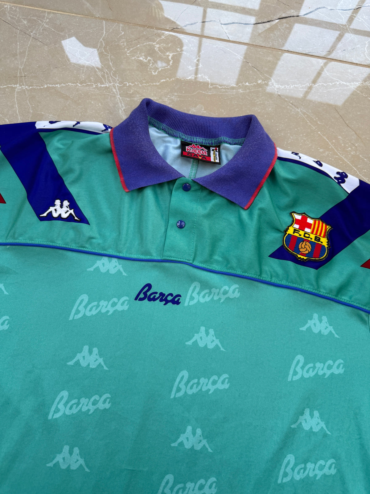 Barcelona 1992/95 Kappa Away Shirt - XL