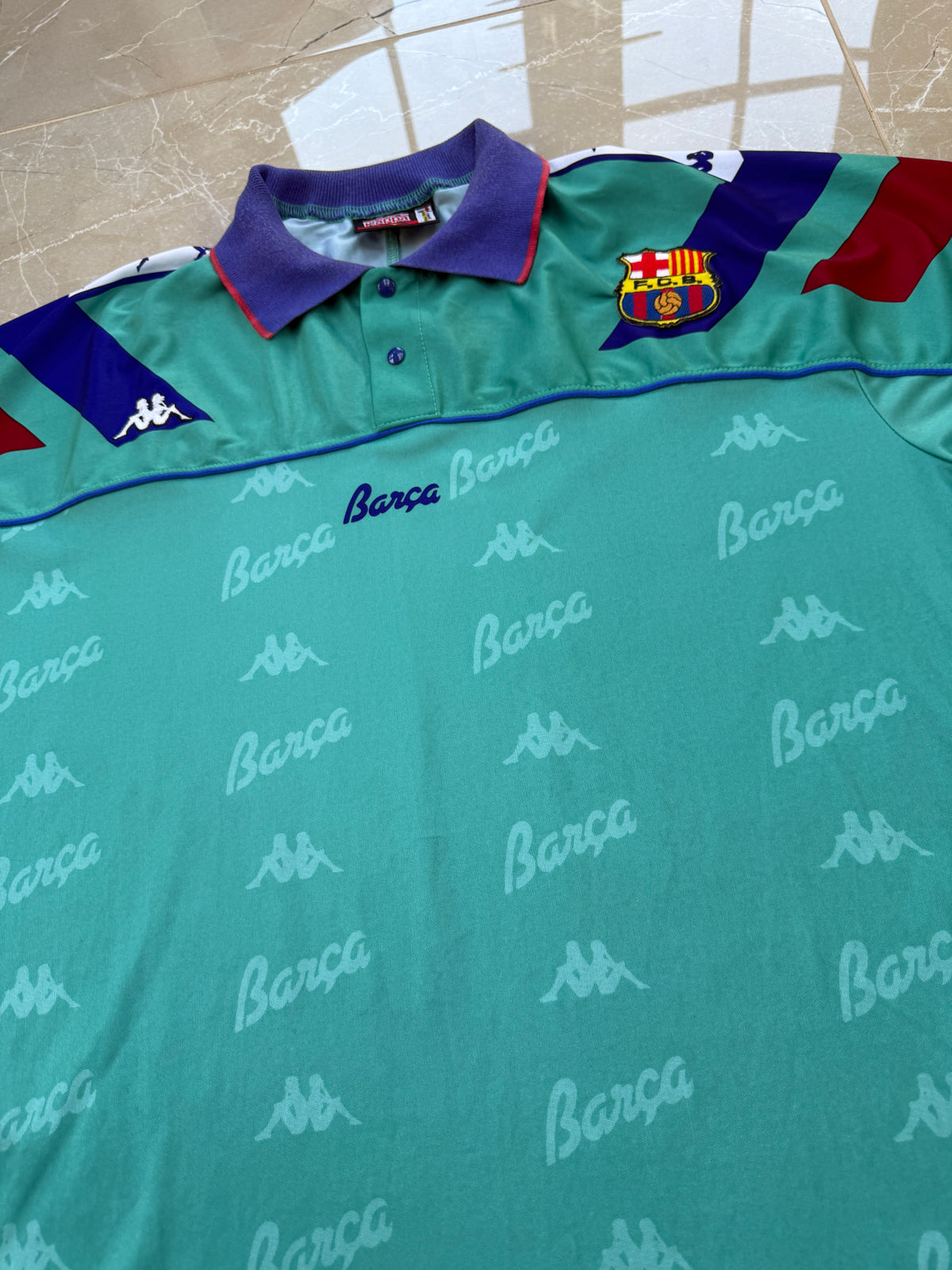 Barcelona 1992/95 Kappa Away Shirt - XL