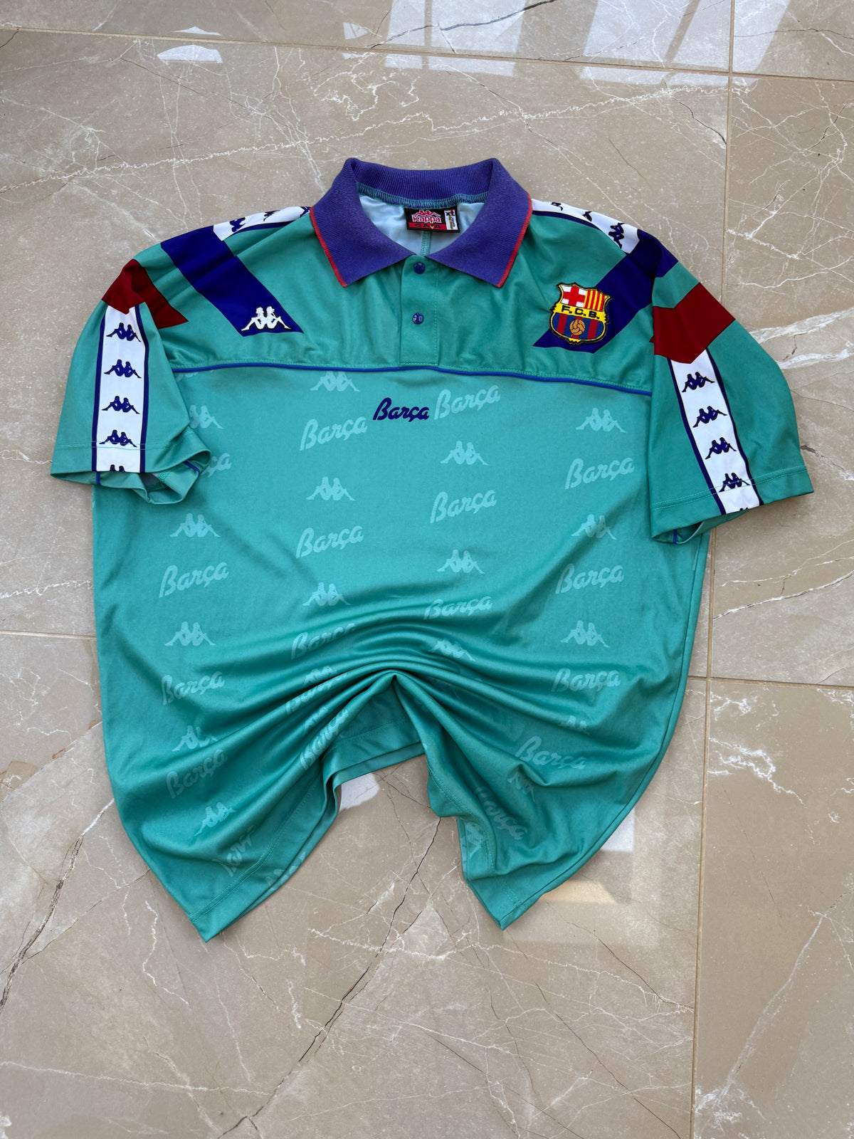 Barcelona 1992/95 Kappa Away Shirt - XL