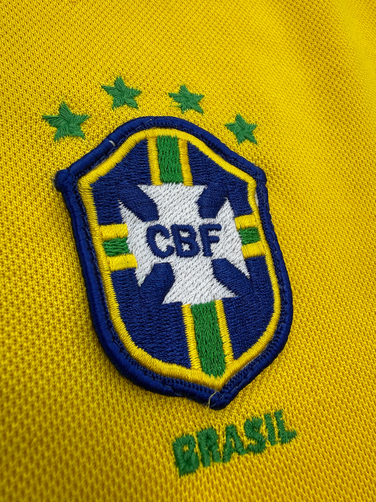 Brazil 1998/00 Nike Home Shirt - S (Ronaldo #9)