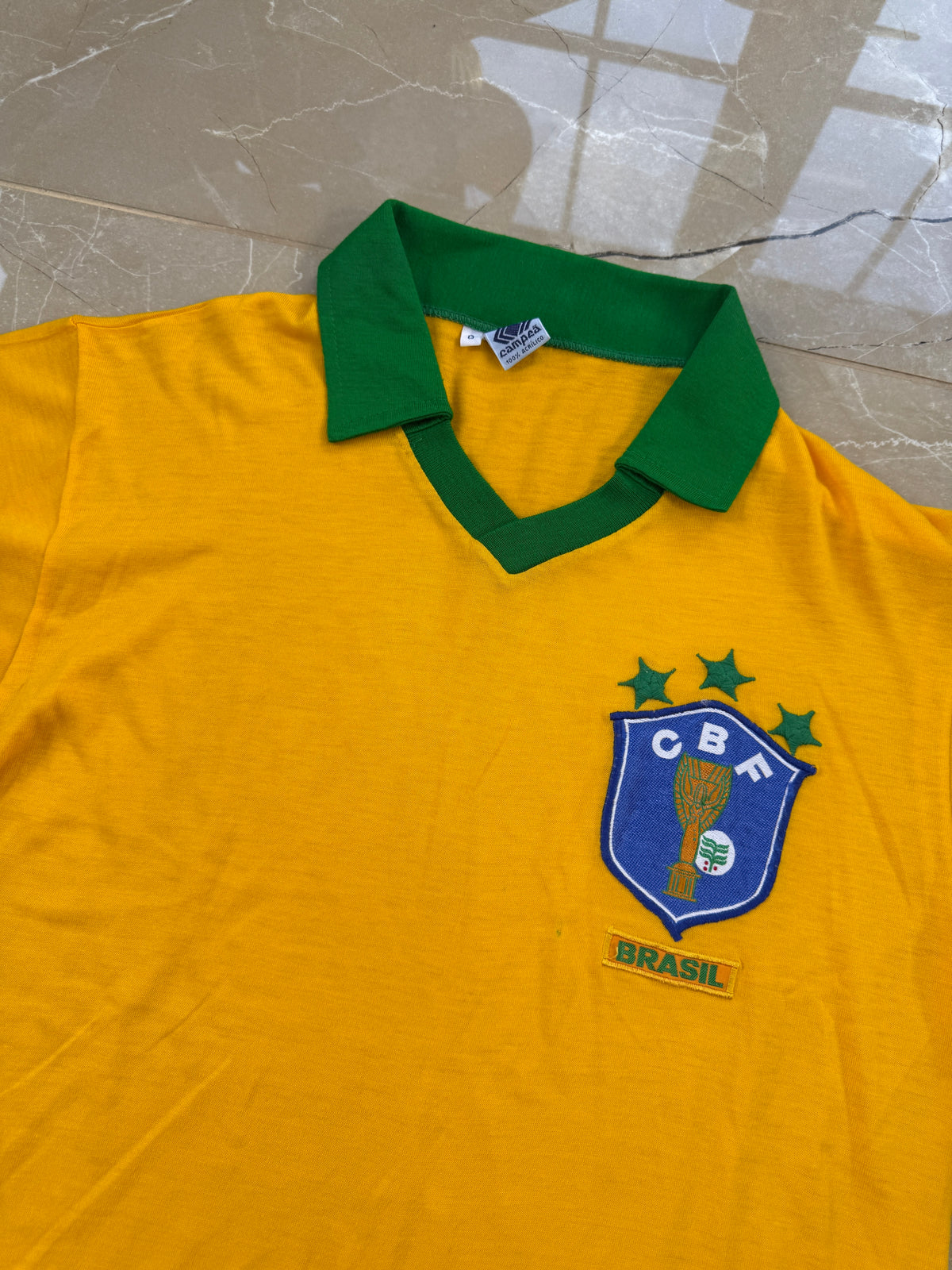 Brazil 1985/88 Campea Home Shirt - M