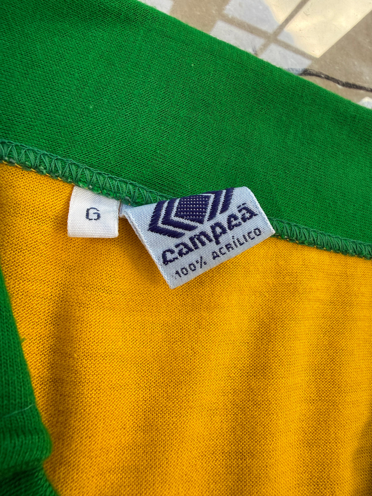 Brazil 1985/88 Campea Home Shirt - M