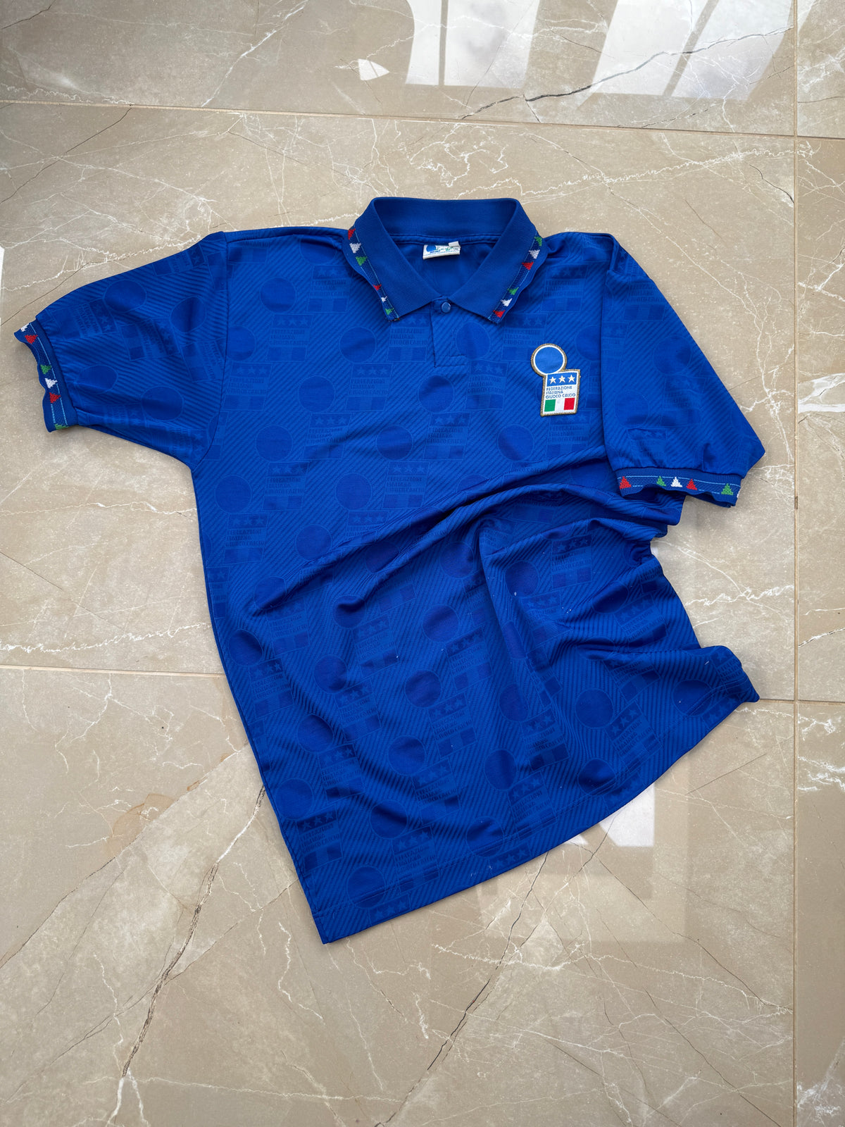 Italy 1994 Diadora Home Shirt - M