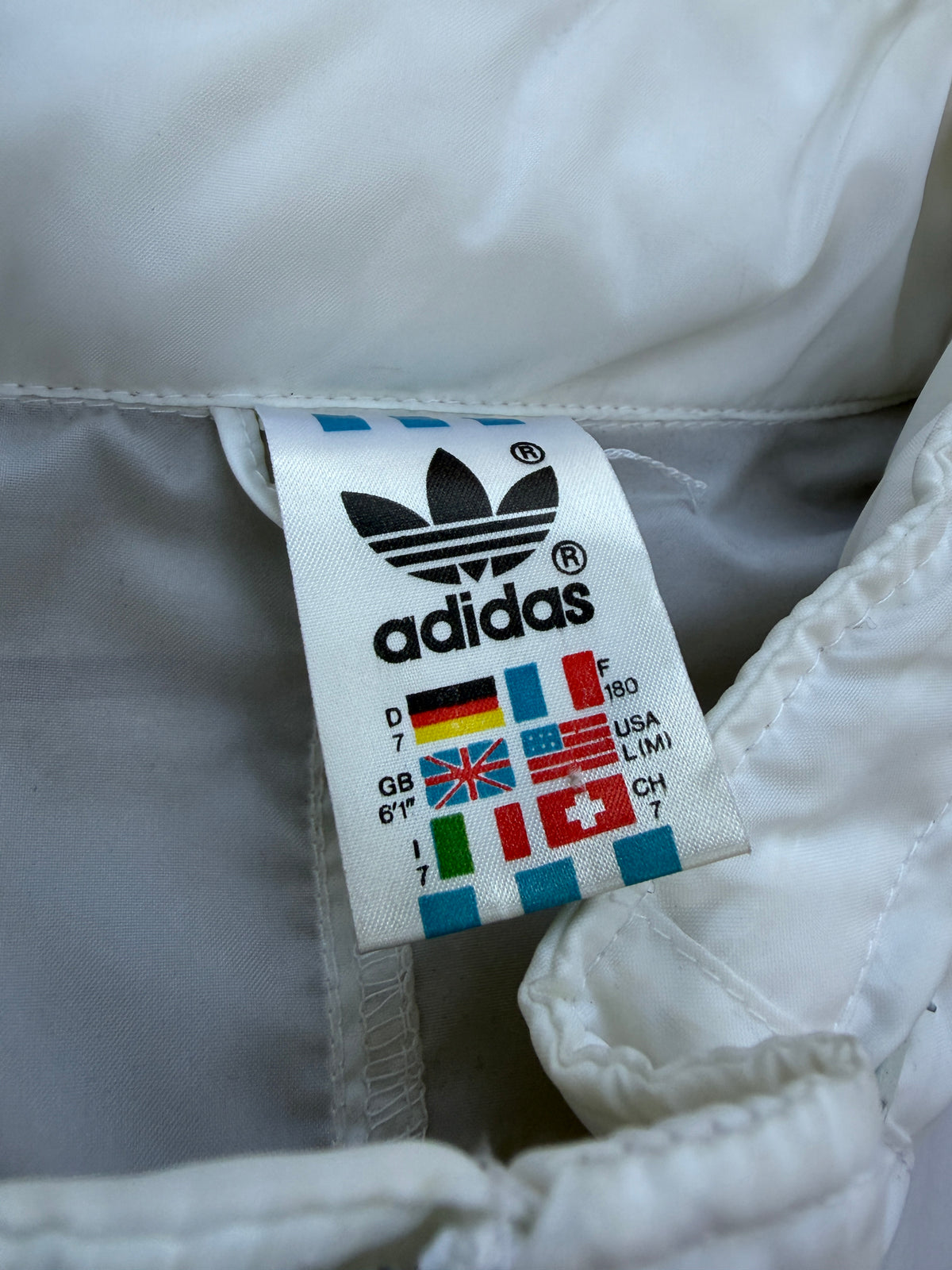 Germany 1988/90 Adidas Windbreaker Jacket - XL