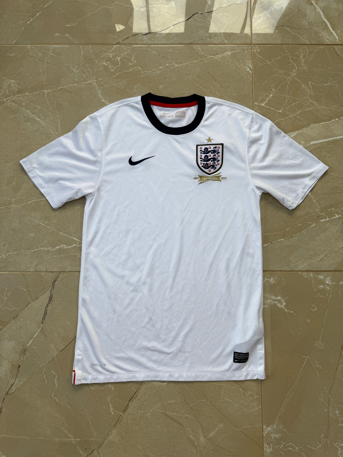 England 2013/14 Nike '150 Year' Home Shirt - S